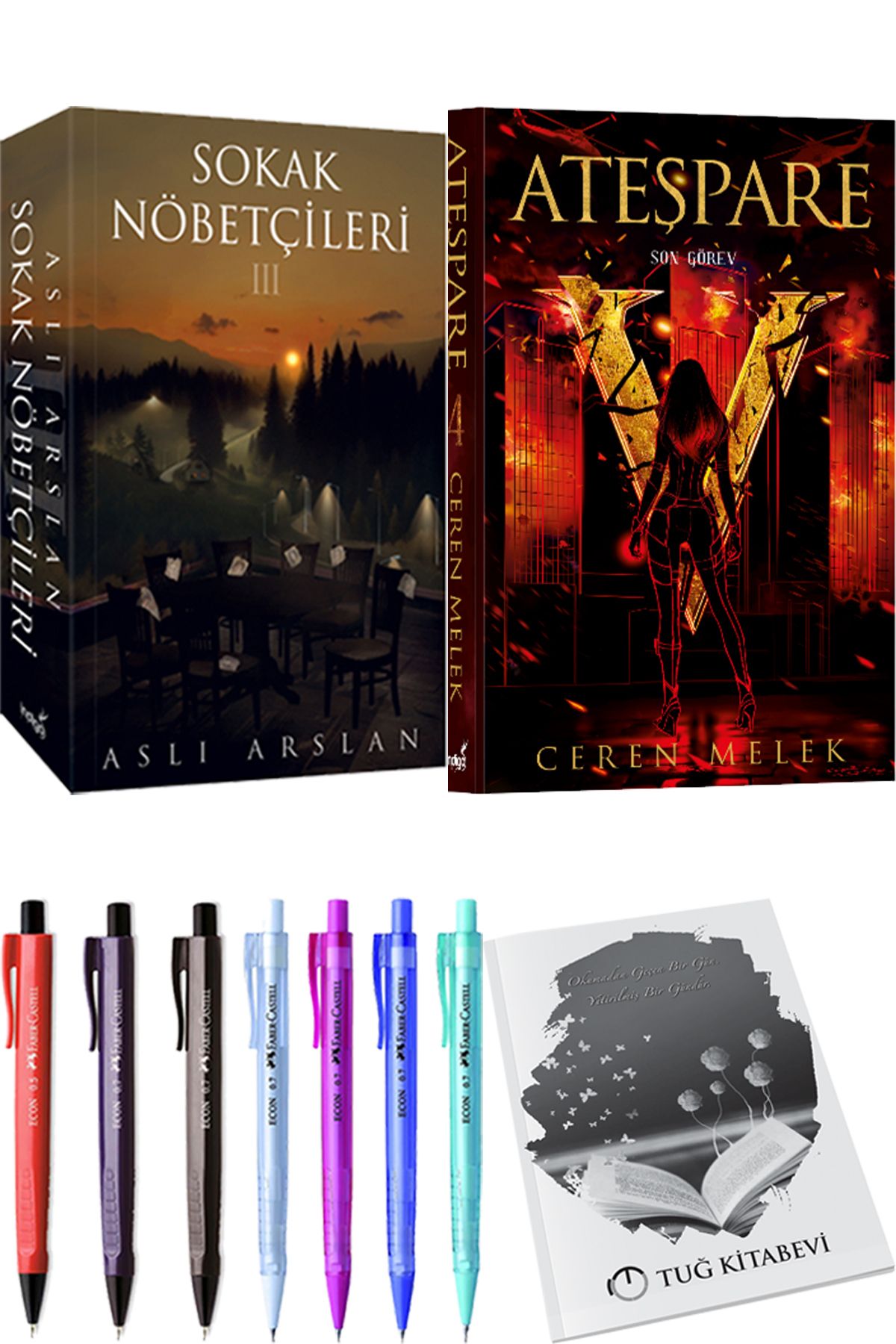 İndigo Kitap Sokak Nöbetçileri 3 Aslı Arslan ve Ateşpare 4 Son Görev + Hediyeli