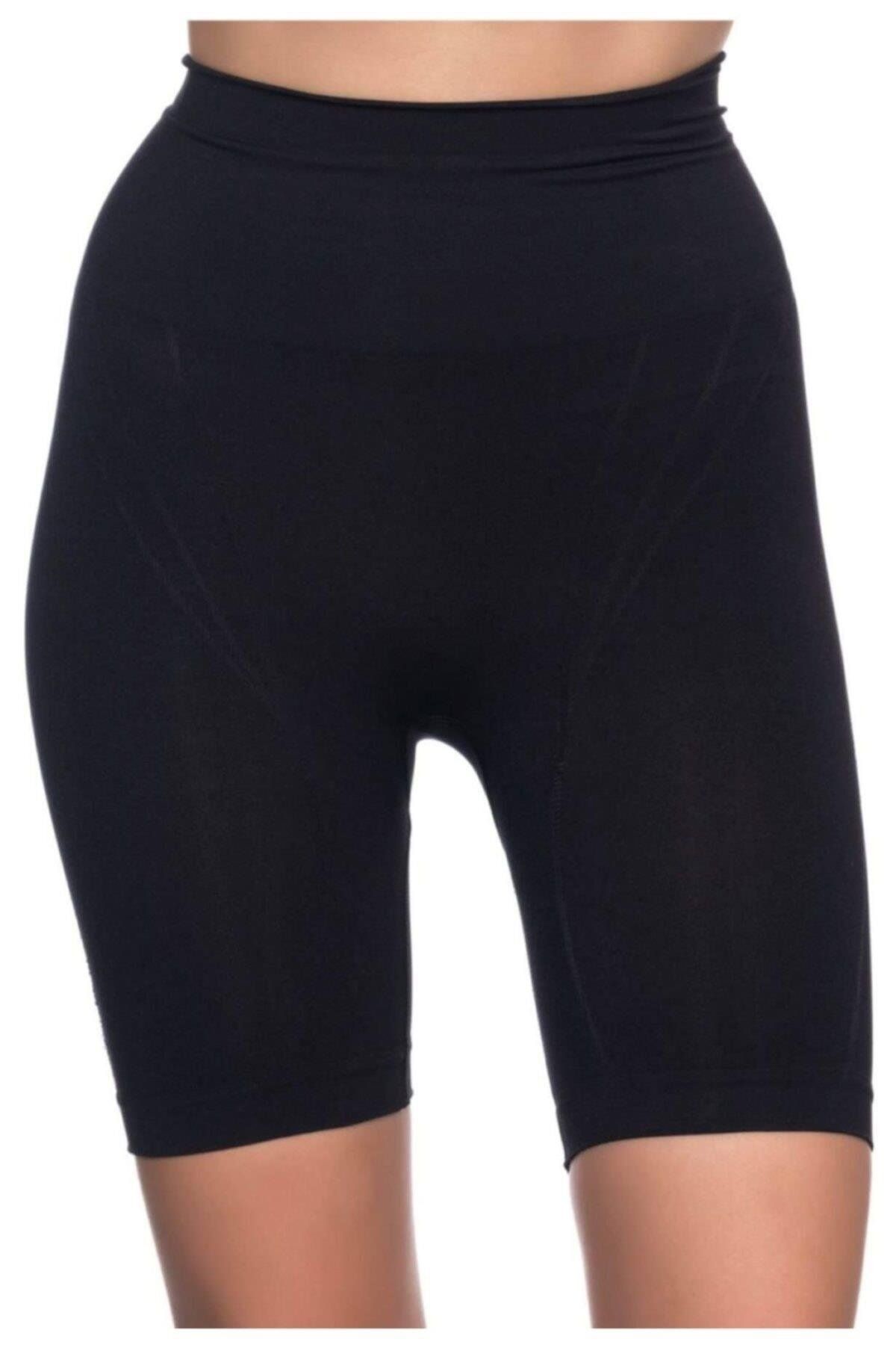 GiyimCity SİYAH Düşük Bel Double Pantalon Korse