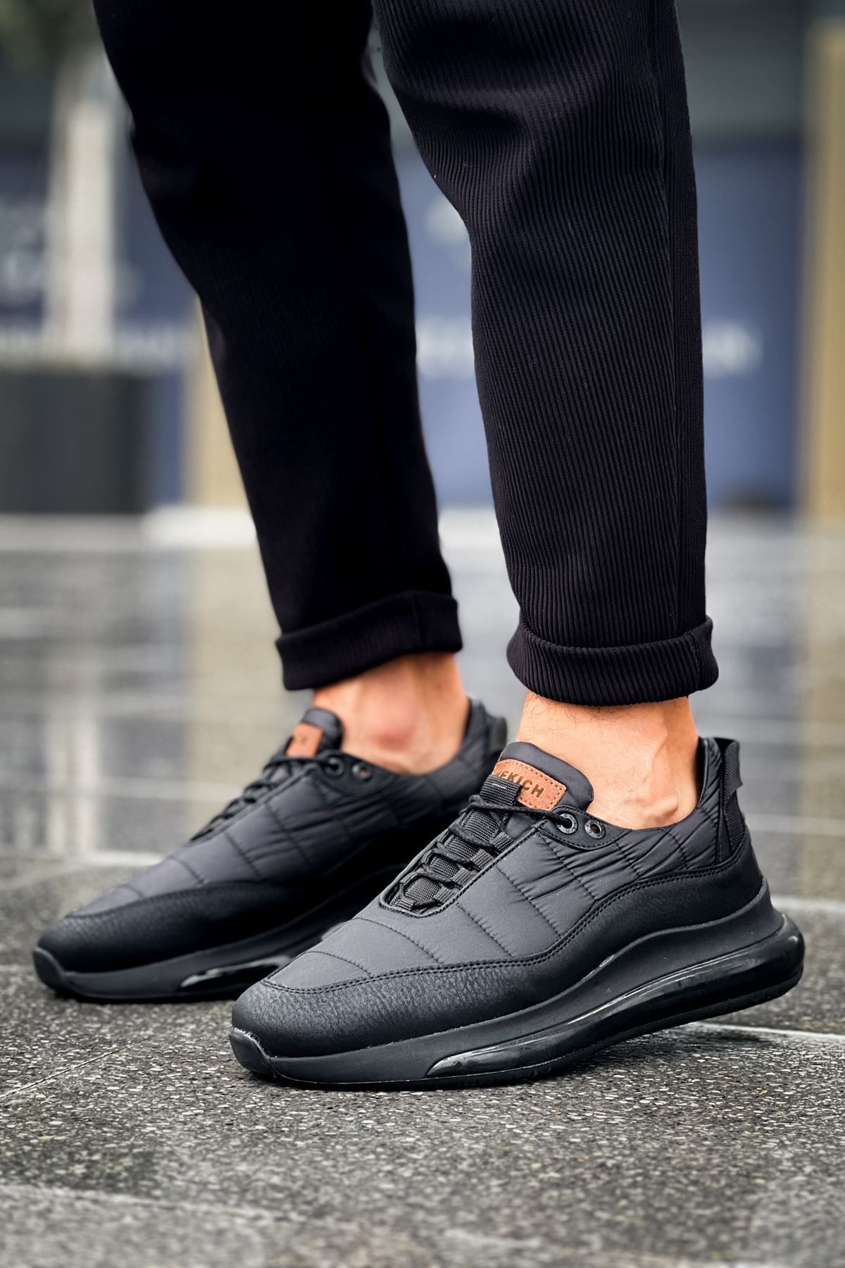 onlinebutik CH179 CST Sporty Runner Erkek Ayakkabı SIYAH