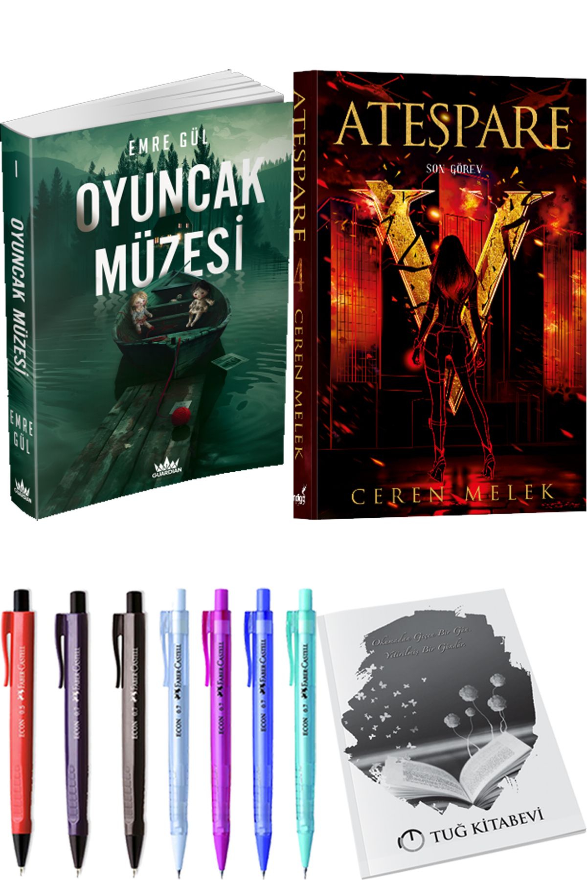 Ephesus Yayınları Oyuncak Müzesi Emre Gül ve Ateşpare 4 Son Görev + Hediyeli