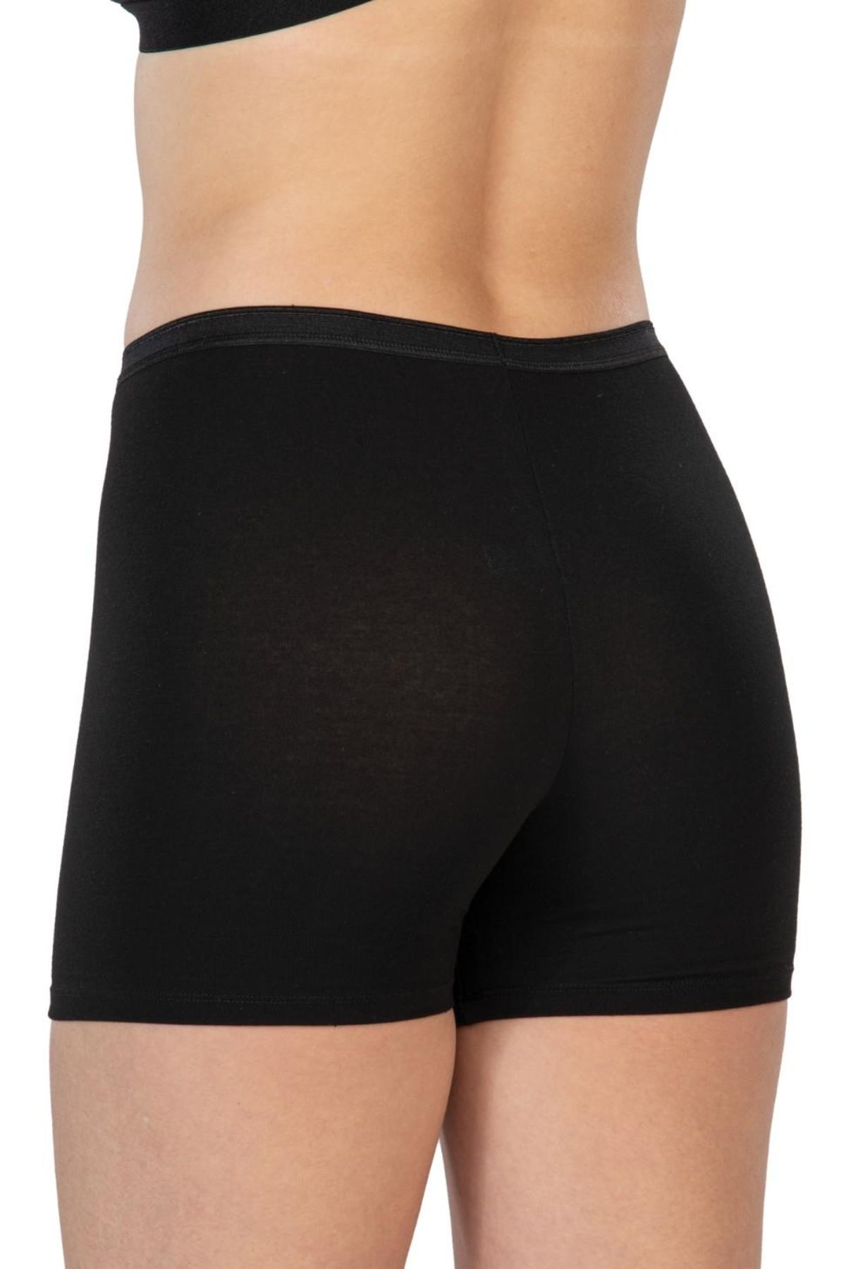 GiyimCity SİYAH Cotton Mini Tayt