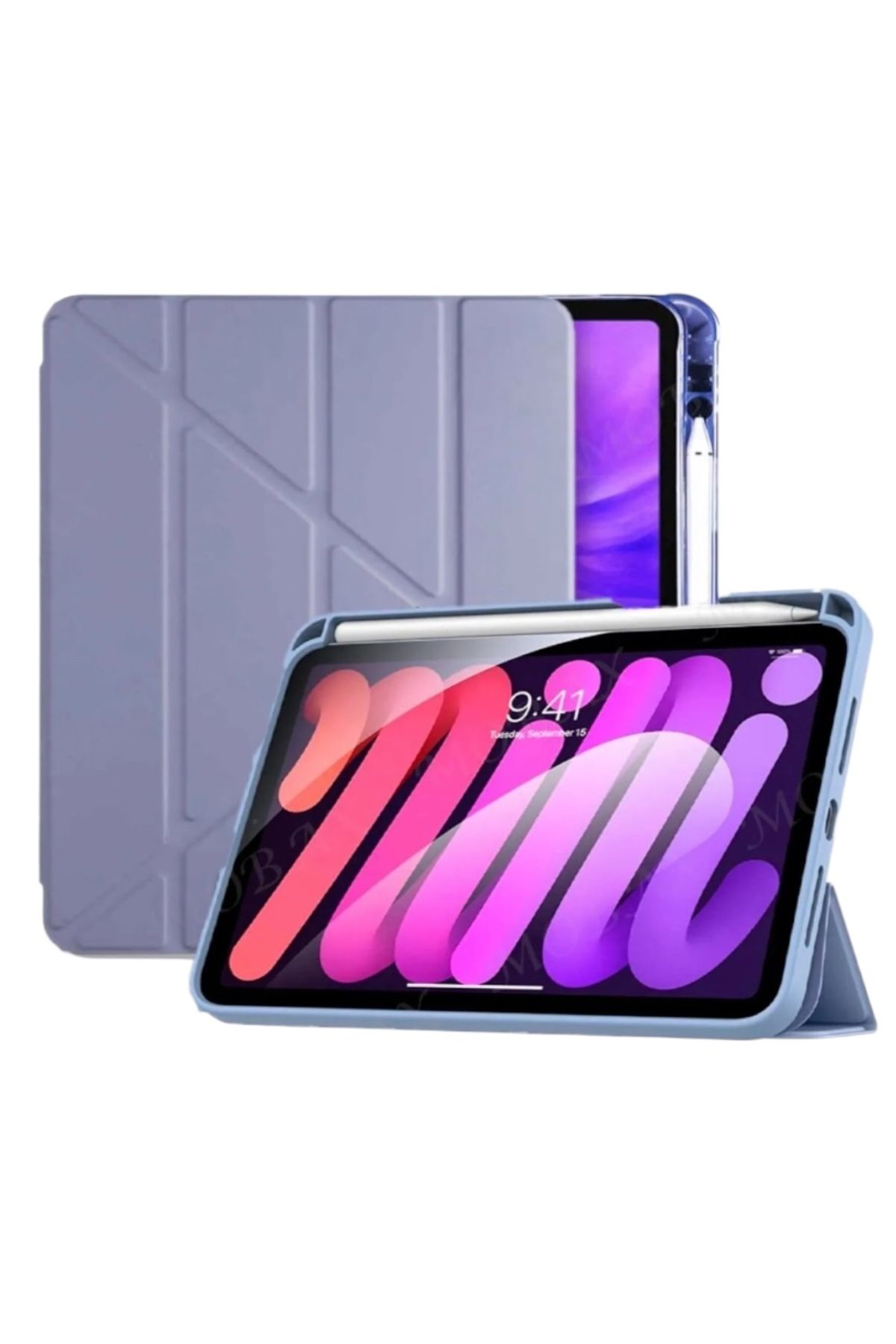 KILIF HOUSE İpad Air 11 İnç M2 M3 Çip Air 4. /5. /6. Nesil Kılıf Katlanır Kalem Bölmeli Uyku Modlu Tablet Kılıfı