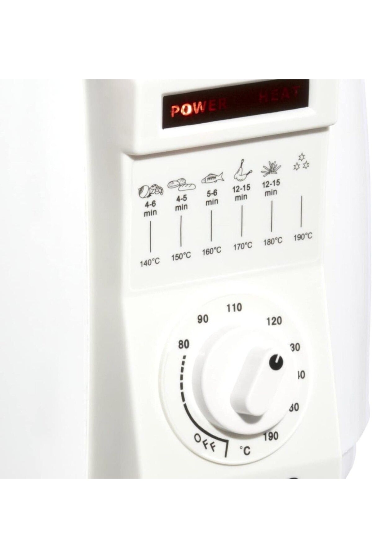 Nova-Compact Deep Fryer 1L, 900W, Temp Control 80–190°C, Non-Stick Pot, LED Display, for Small Kitchens 2