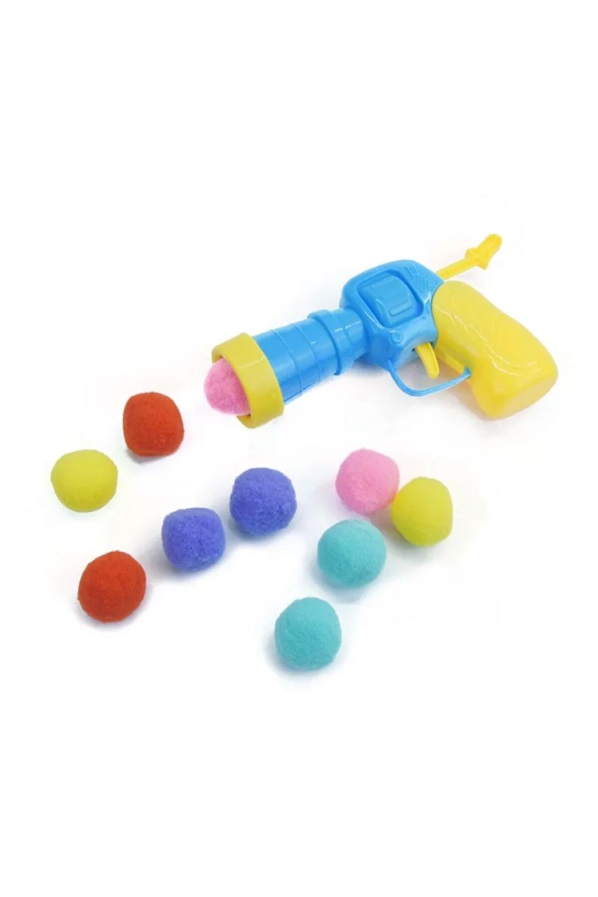 Easy Tedarik Peluş Top Atan İnteraktif Kedi Oyuncağı