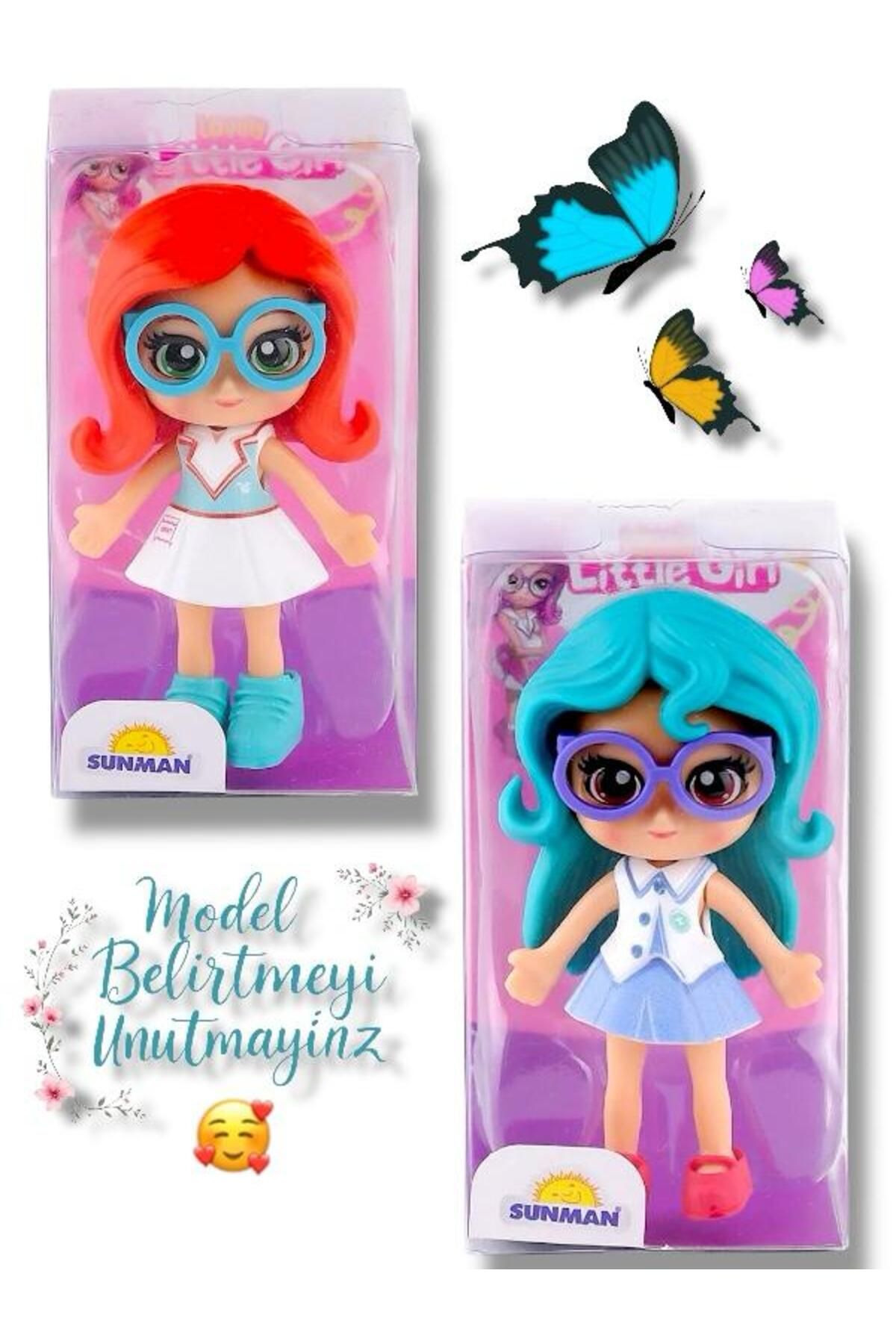 SAZE 4909 Lovely Little Girl Bebek Oyuncak Model Bebek ( Ürün Tek Adet Fiyatıdır ) 9- 10 cm Bebek
