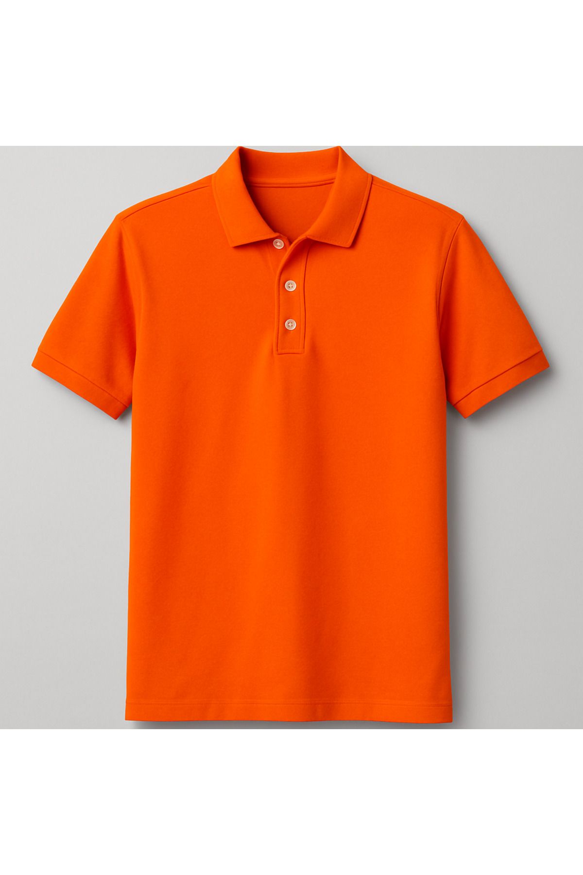QKK Erkek %100 Pamuklu Lakost Kumaş Regular Fit Polo Yaka T-shirt