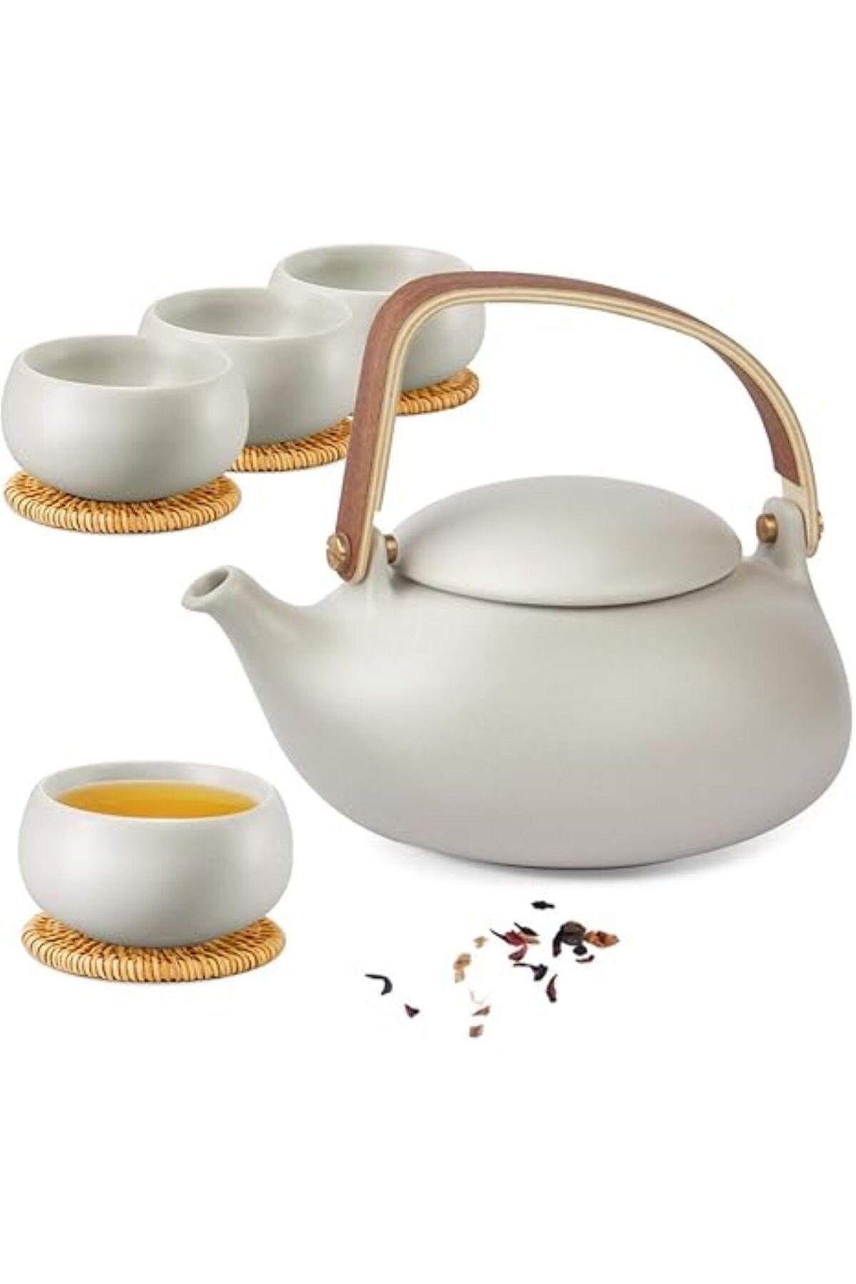 ZENS Vintage Japon Çay Takımı Seramik