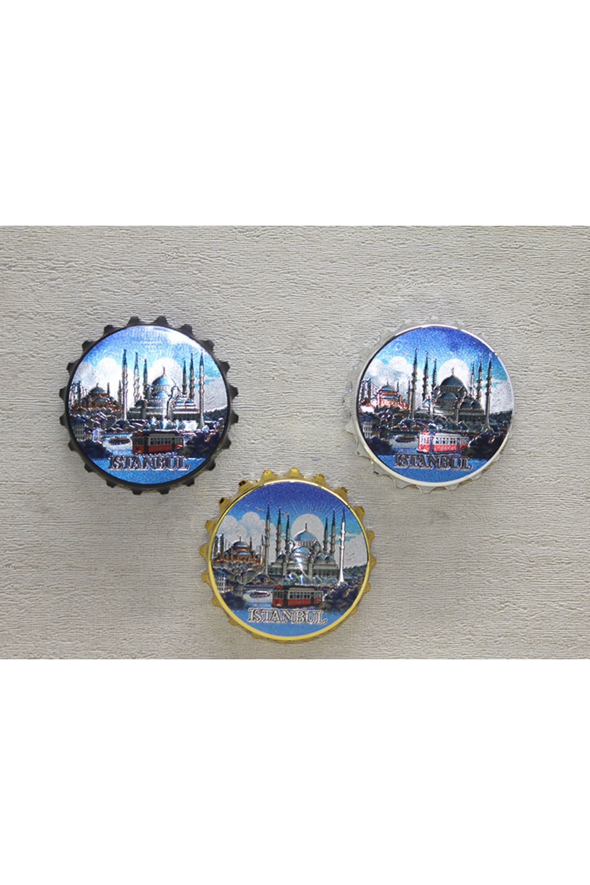 Vivesta Shop İstanbul Temalı Metal Magnet