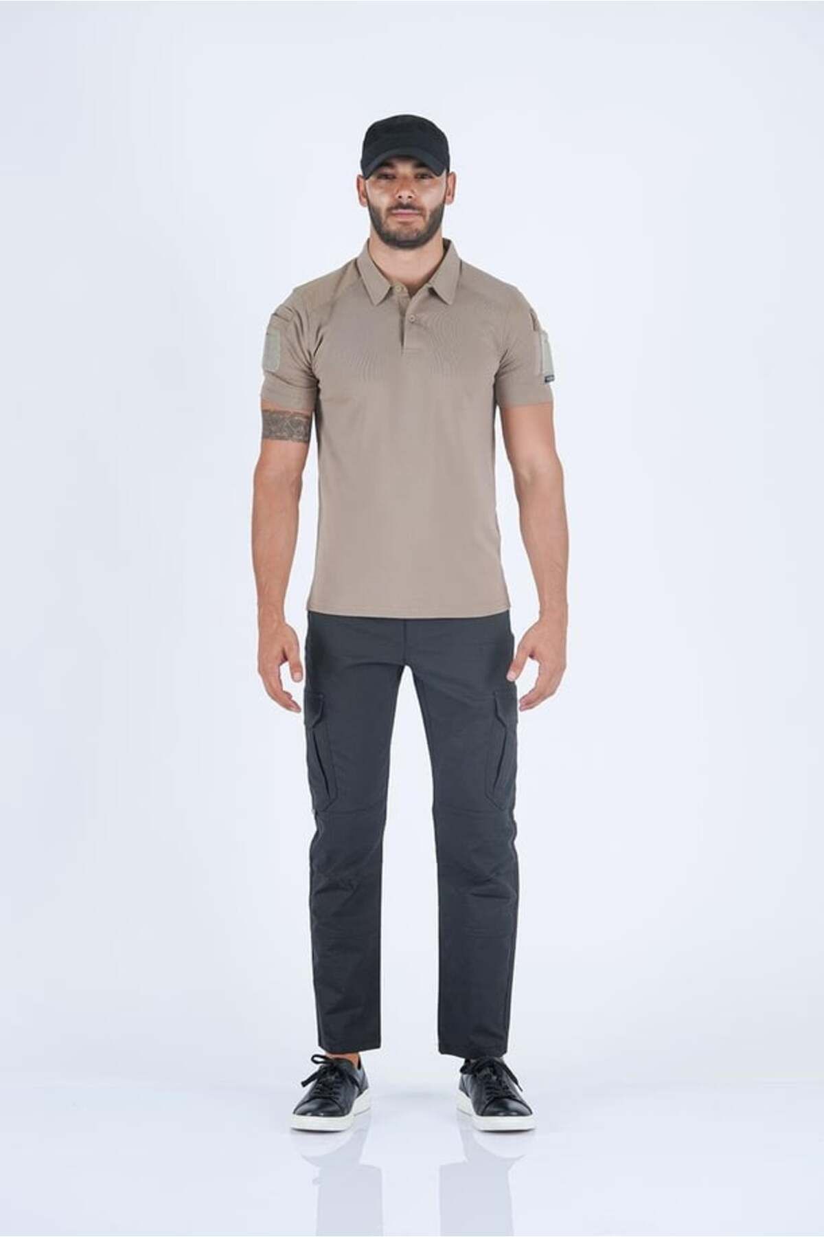 COMBAT-Τακτικό μπλουζάκι εξωτερικού χώρου Casual Polo Neck T-Shirt T-Shirf - 802 6