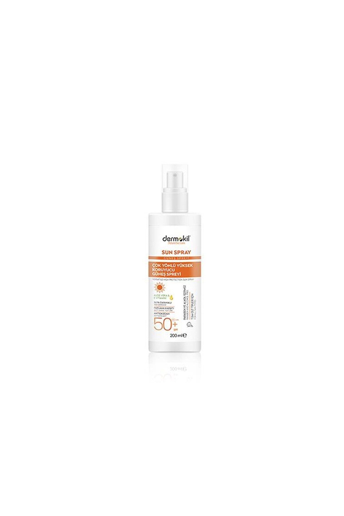 DRM Sun Sprey Çok Yönlü Yüksek Koruyucu Güneş Spreyi 50 SPF 200 ml