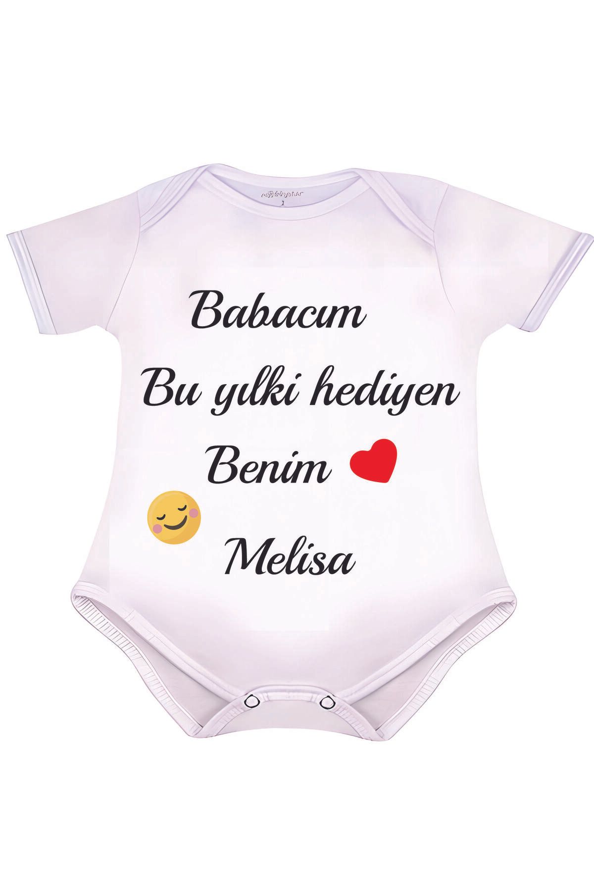 Kreax Bebeklere Özel Zıbın Kısa Kollu