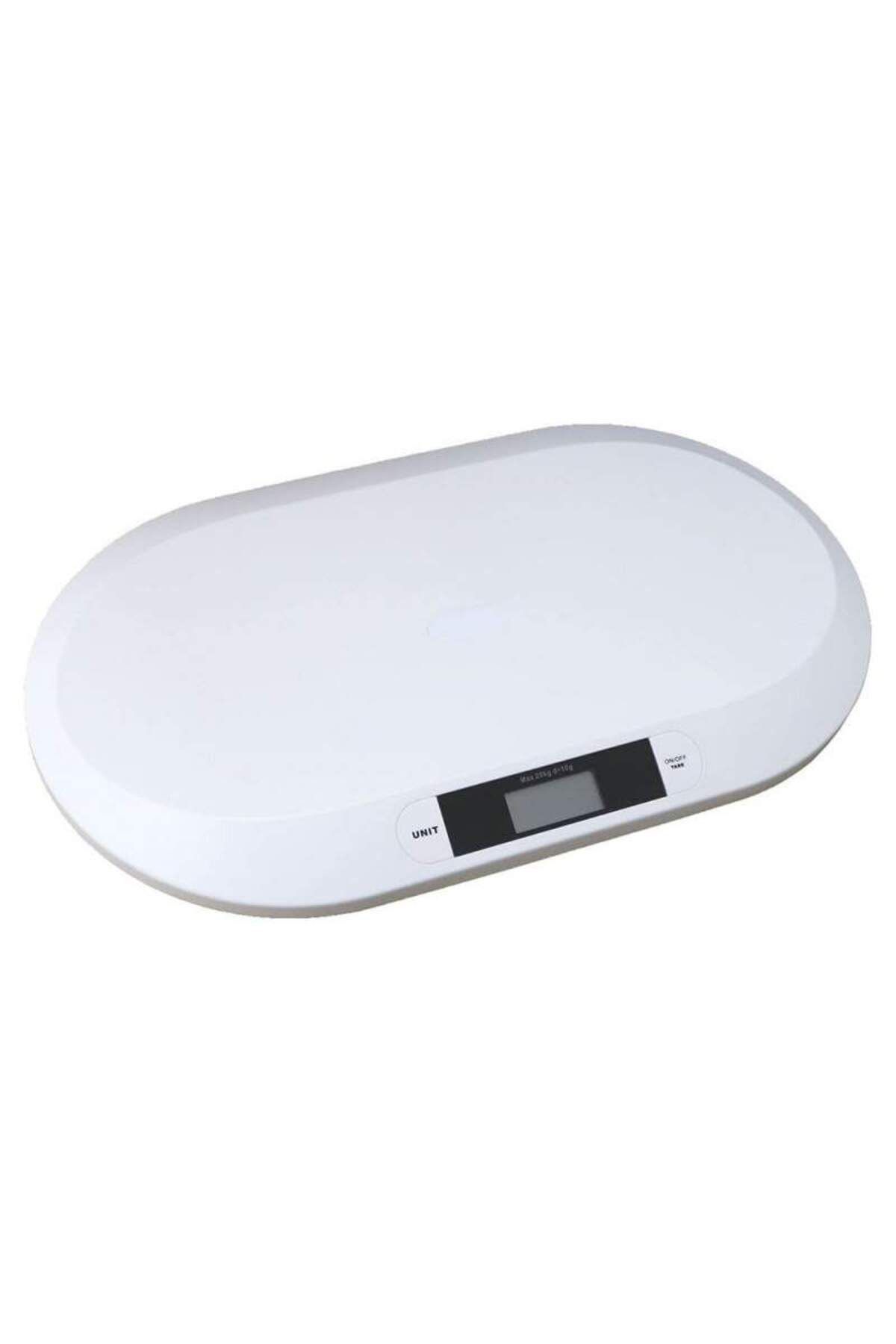 BEŞİKSAN Cântar Electronic Pentru Bebeluși Siks, 20 Kg, Senzor Precis, Funcție Hold, Oprire Automată, 56 X 33 Cm, Alb - One Size