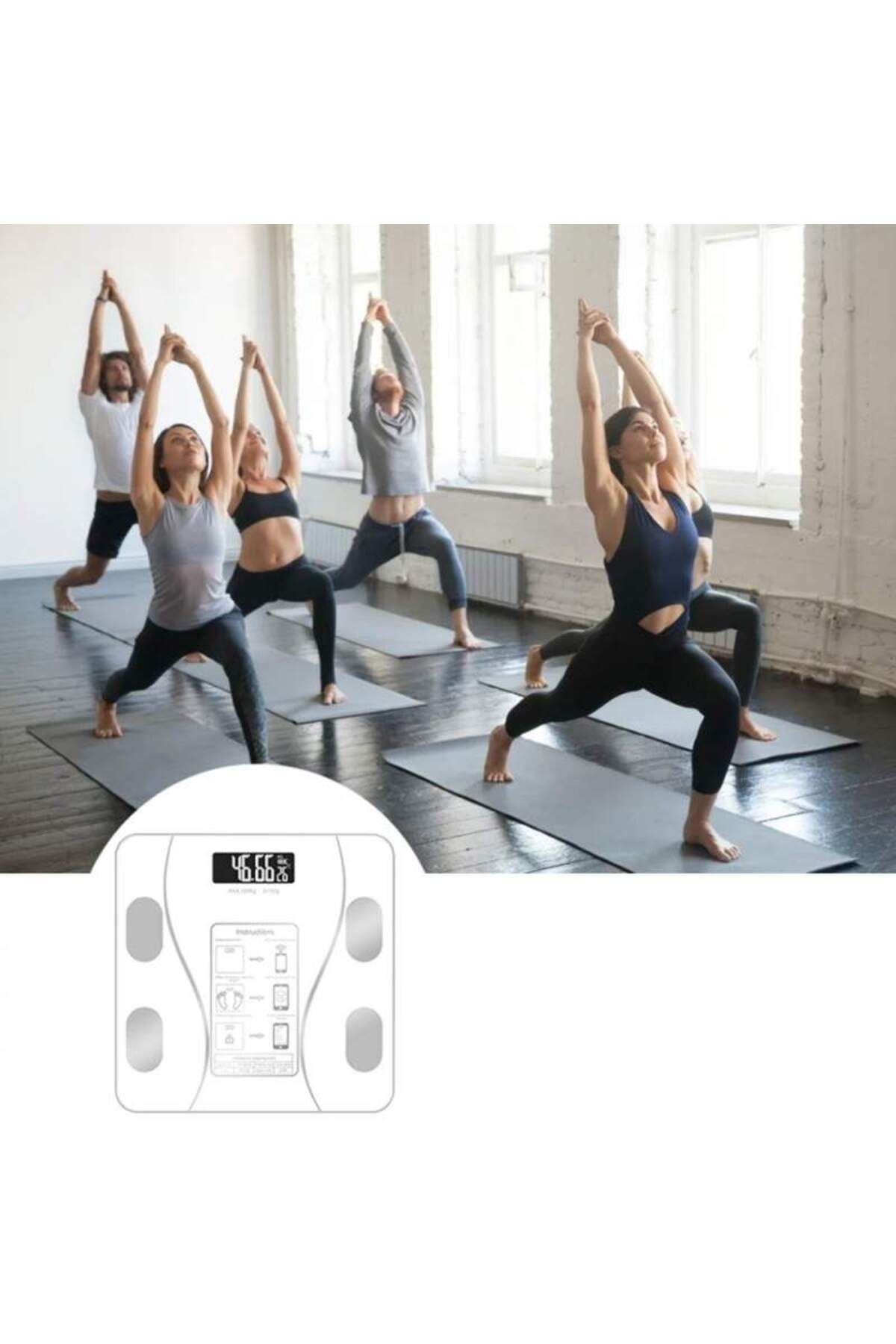 SIKS-Electronic Scale, Smart Application, Illuminated Digital Screen, Supports Max 180 Kg 5