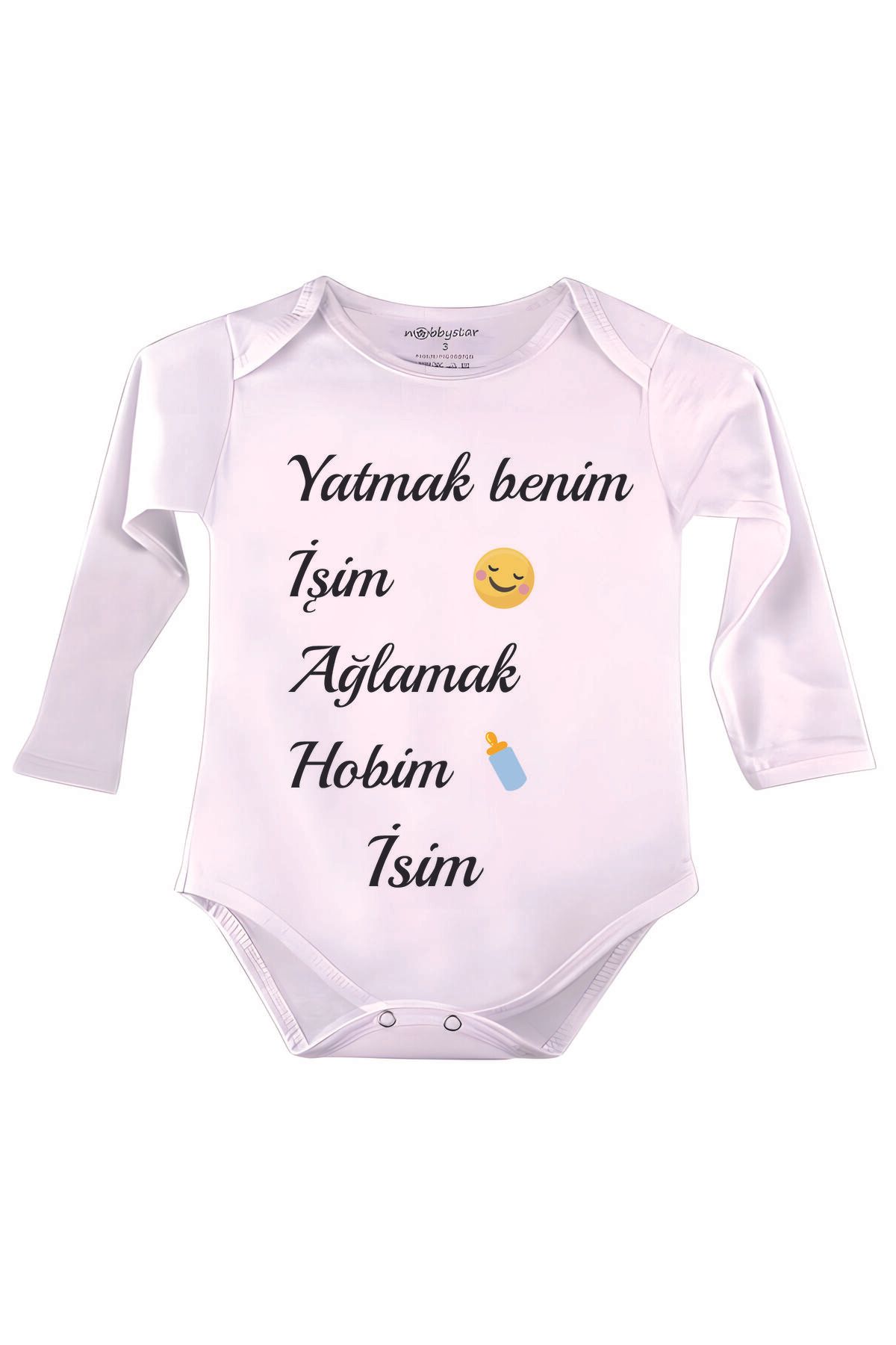 Kreax Bebeklere Özel Zıbın Uzun Kollu