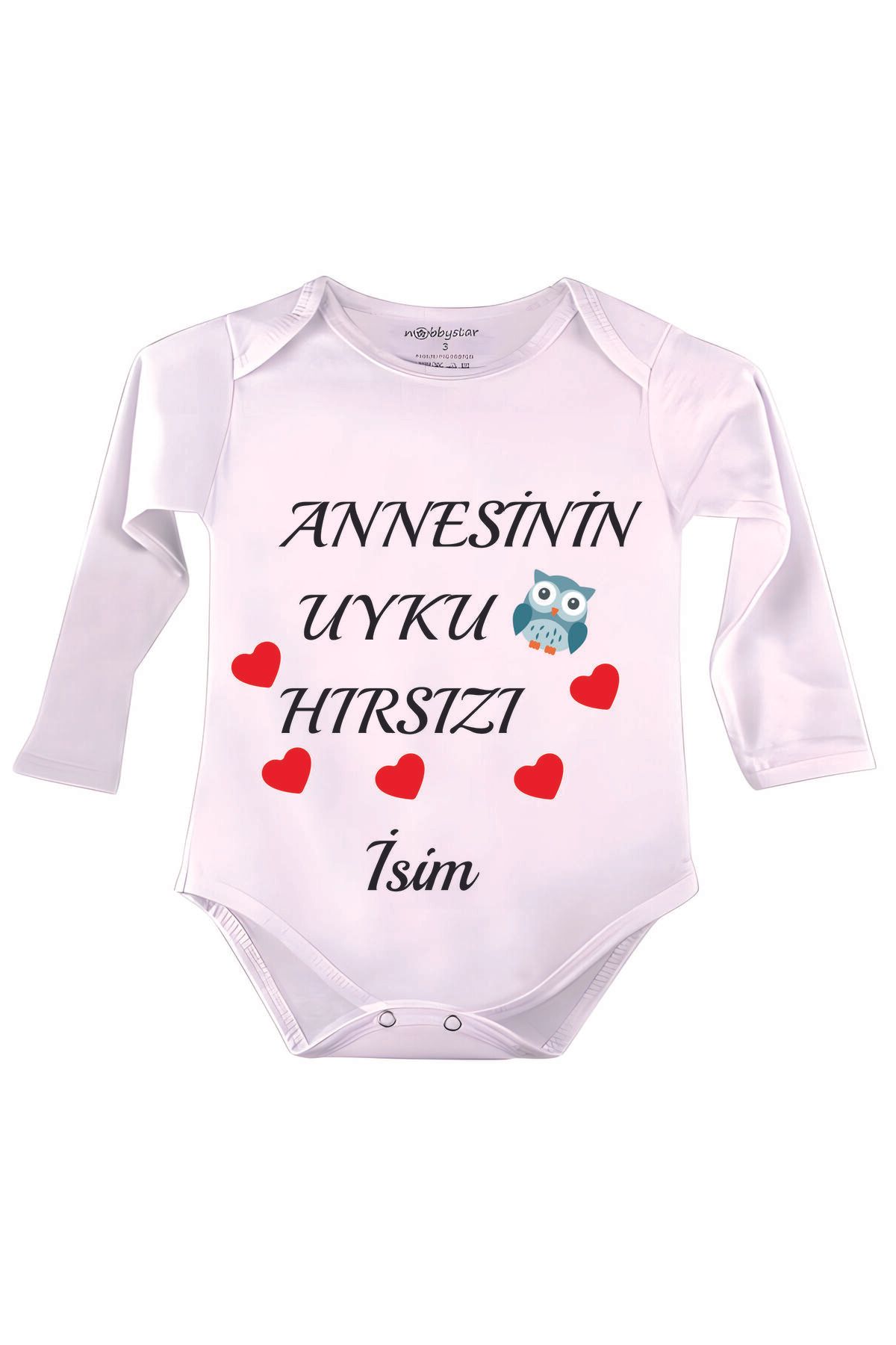 Kreax Bebeklere Özel Zıbın Uzun Kollu