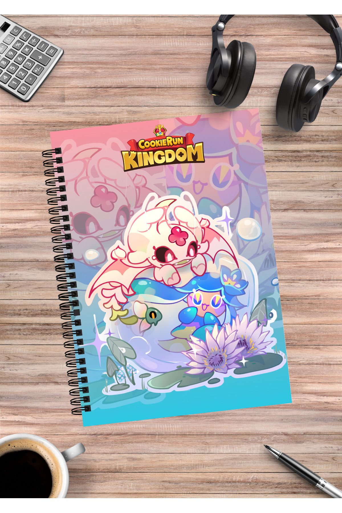 mertfigur Cookie Run Kingdom Spiralli Defter A5 (50 Yaprak)