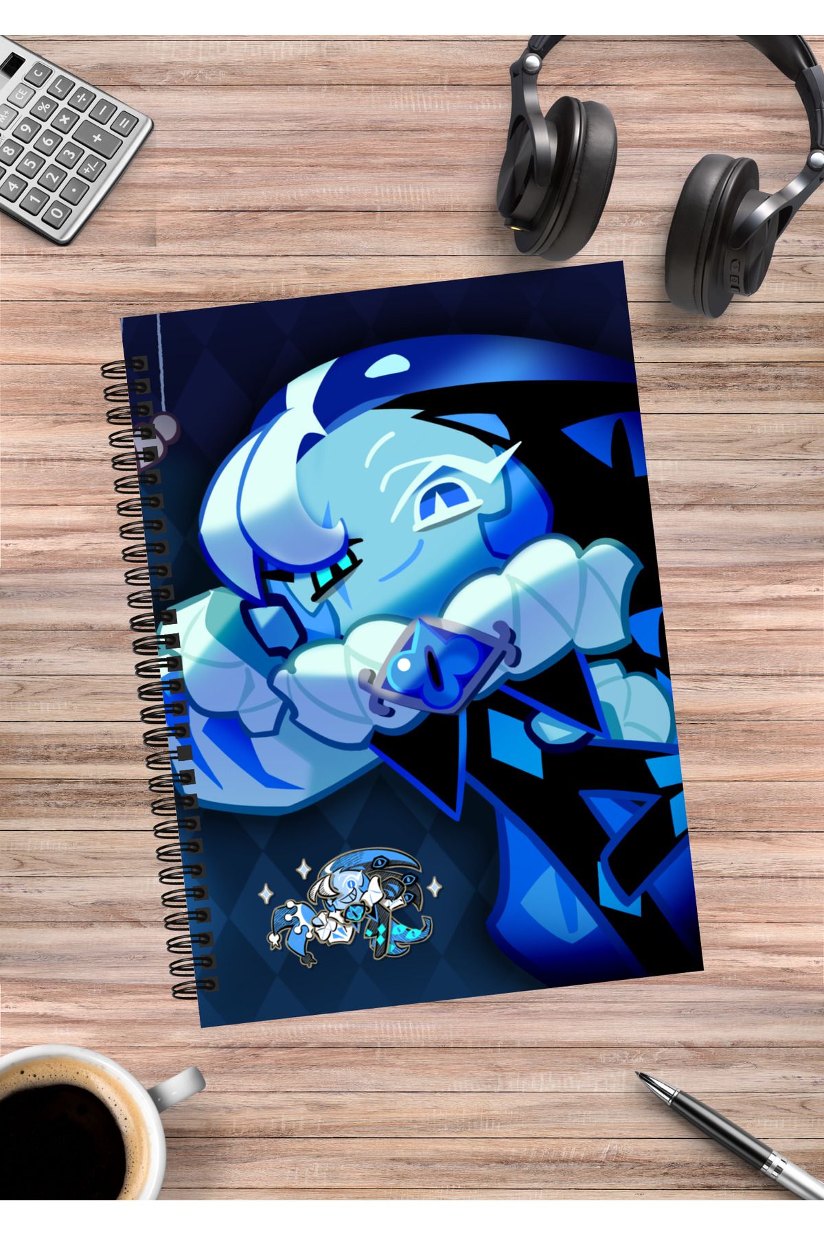 mertfigur Cookie Run Kingdom Spiralli Defter A5 (50 Yaprak)