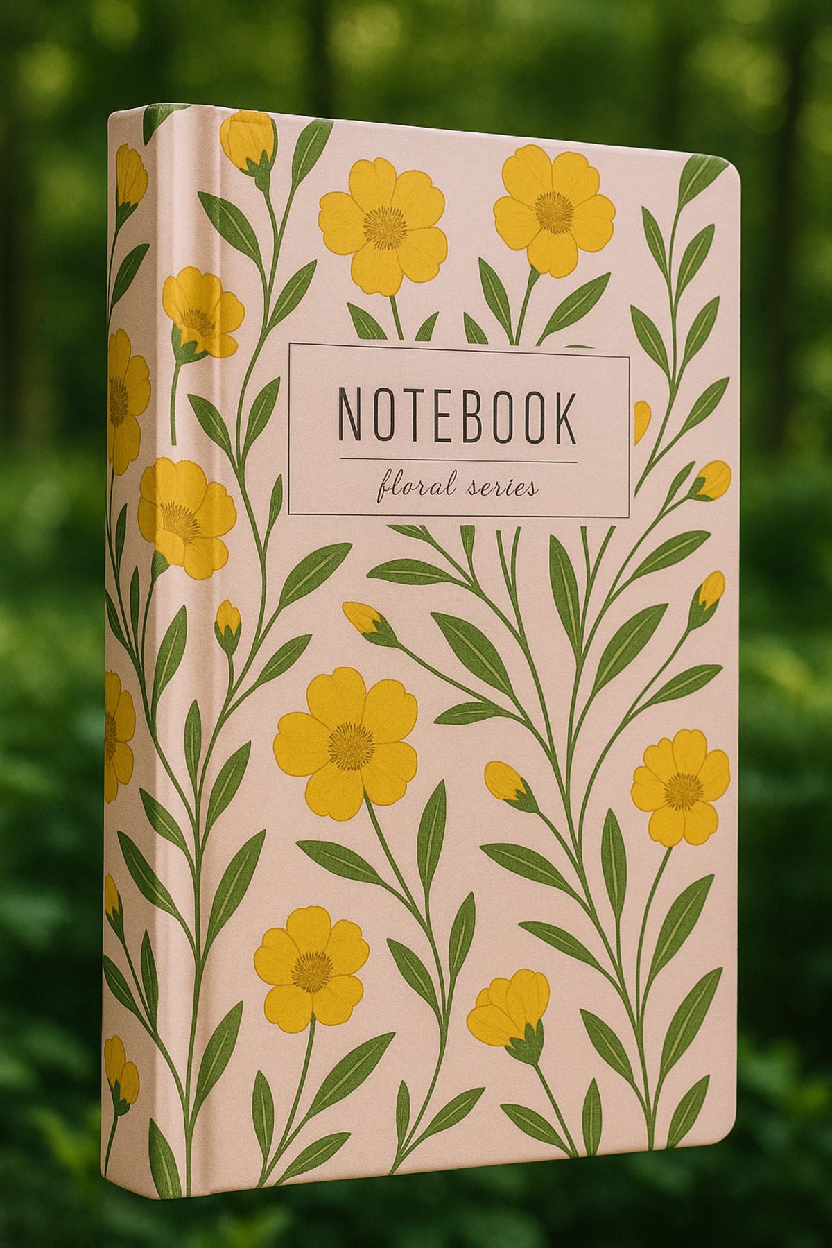 YLDZ Papatya Zamanı - Floral Defter Serisi