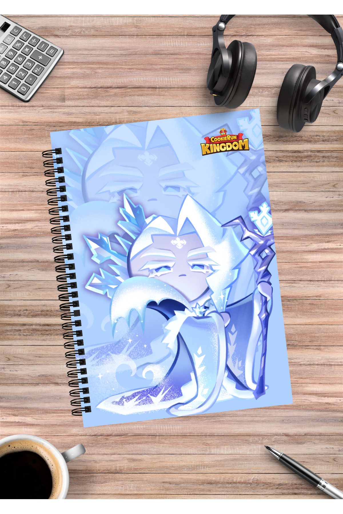 mertfigur Cookie Run Kingdom Spiralli Defter A5 (50 Yaprak)