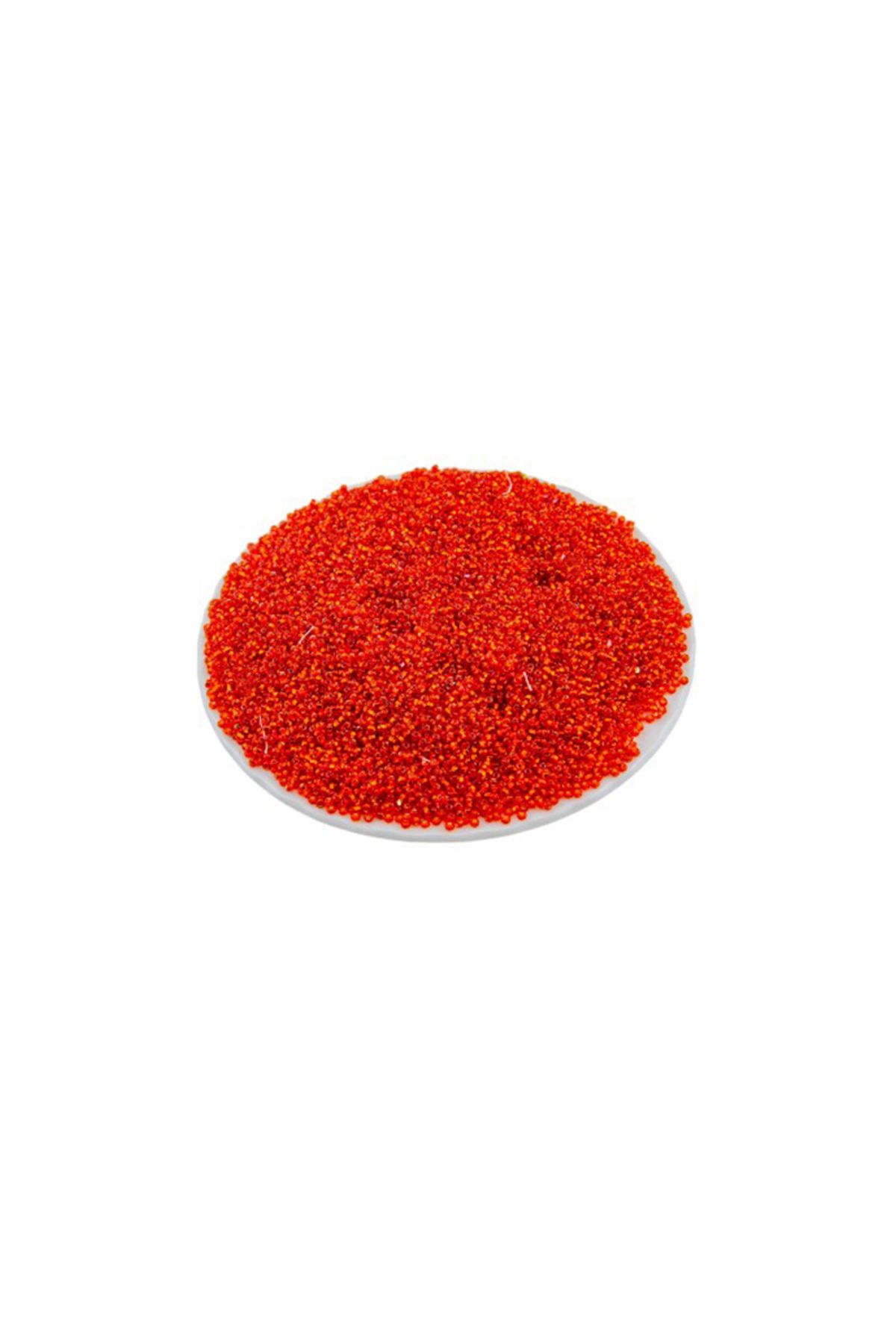 Serhat Aksesuar ve El İşçilik Kristal Kırmızı (11/0) 2 mm Kum Boncuğu 100 gr