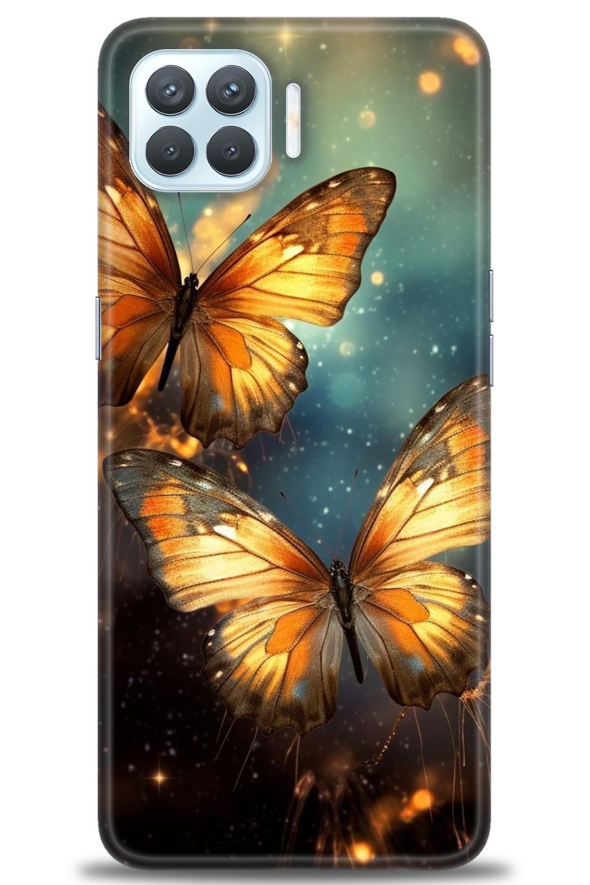 OPPO Reno 4 Lite İle Tam Uyumlu HD Baskılı Desenli Kılıf - Oppo - 933
