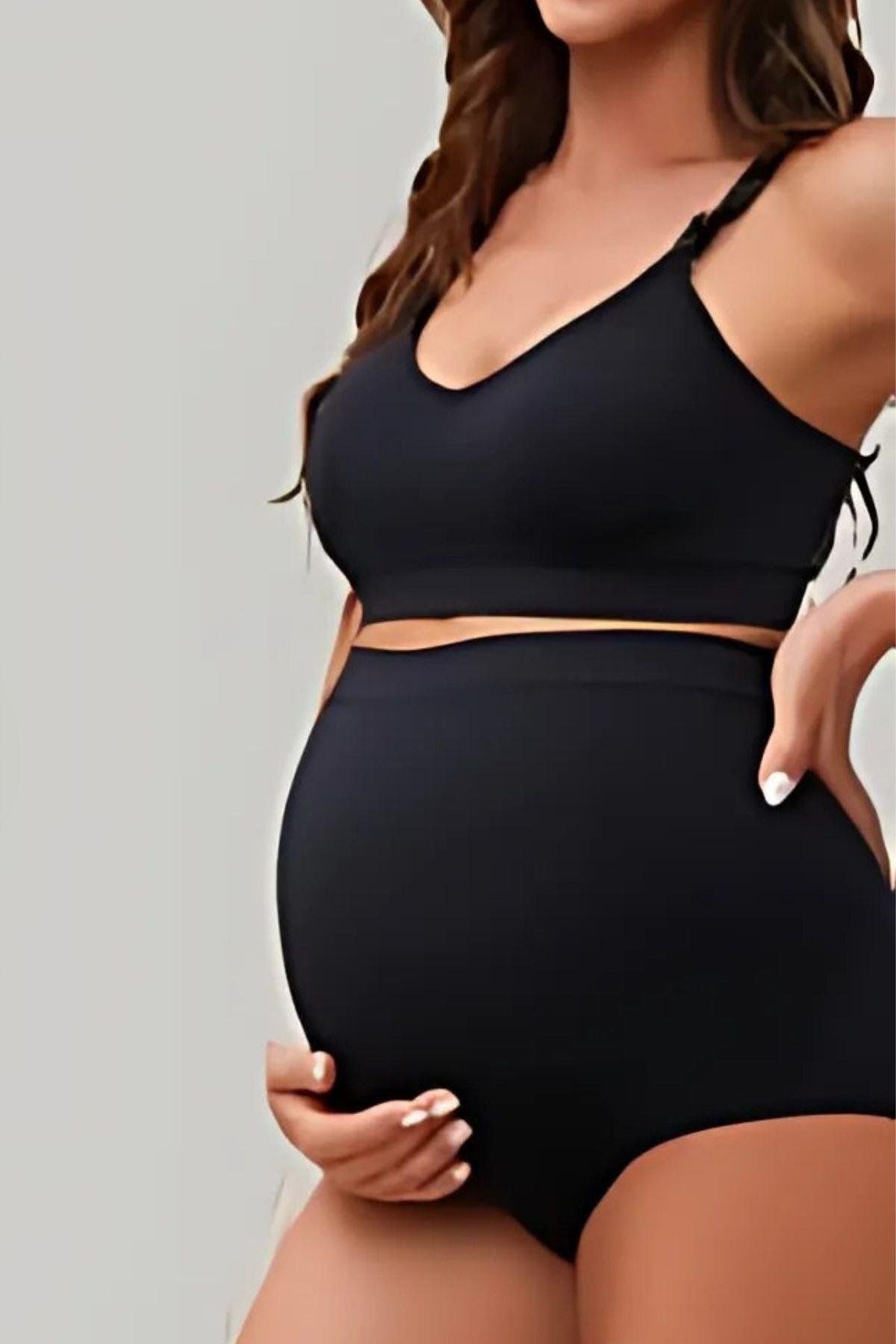 BscitirStore 4449 BscitirStore HAMİLE SLİP DİKİŞSİZ KORSE