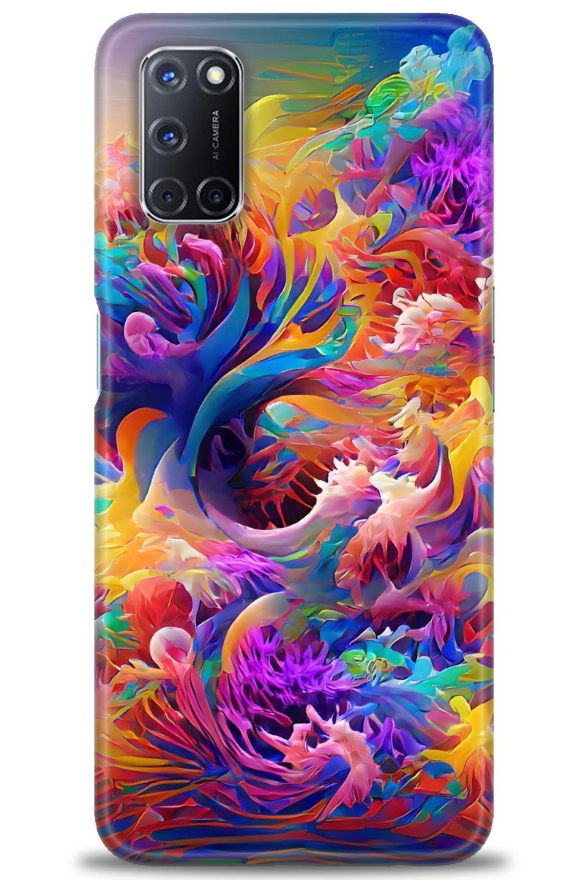 OPPO A52 / A72 / A92 İle Tam Uyumlu HD Baskılı Desenli Kılıf - Oppo - 805