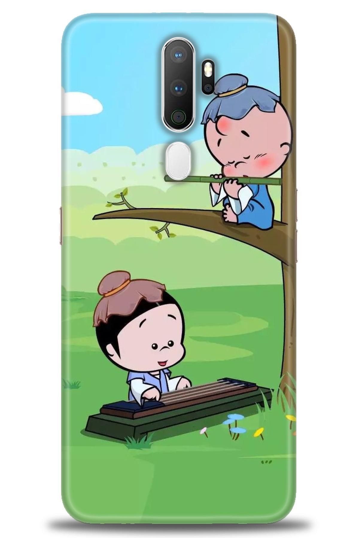 OPPO A5 2020 / A9 2020 İle Tam Uyumlu HD Baskılı Desenli Kılıf - Oppo - 656