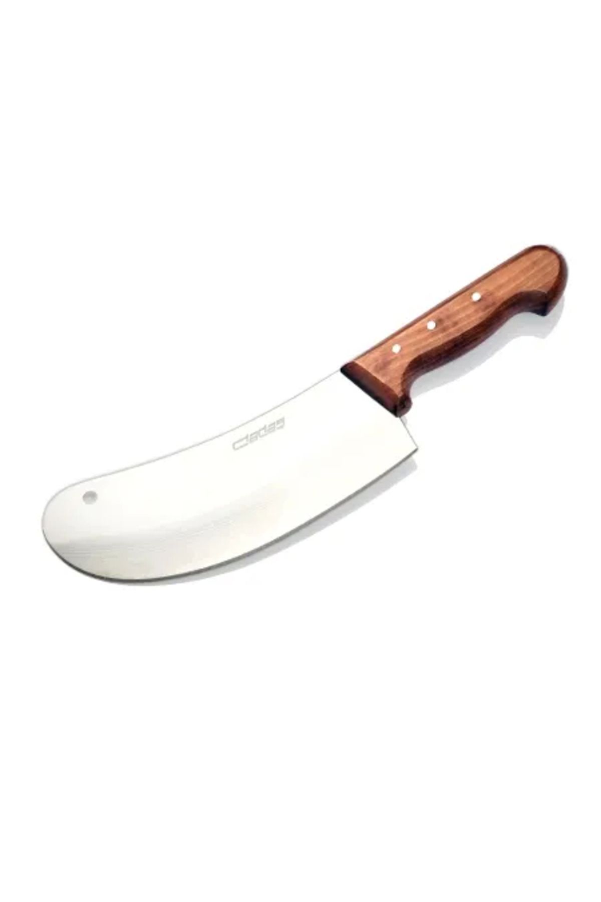 ETC Bursa Paslanmaz Mutfak Soğan Satırı Börek Bıçağı No:3 20 Cm - Ahşap Sap - ETC4217-7165