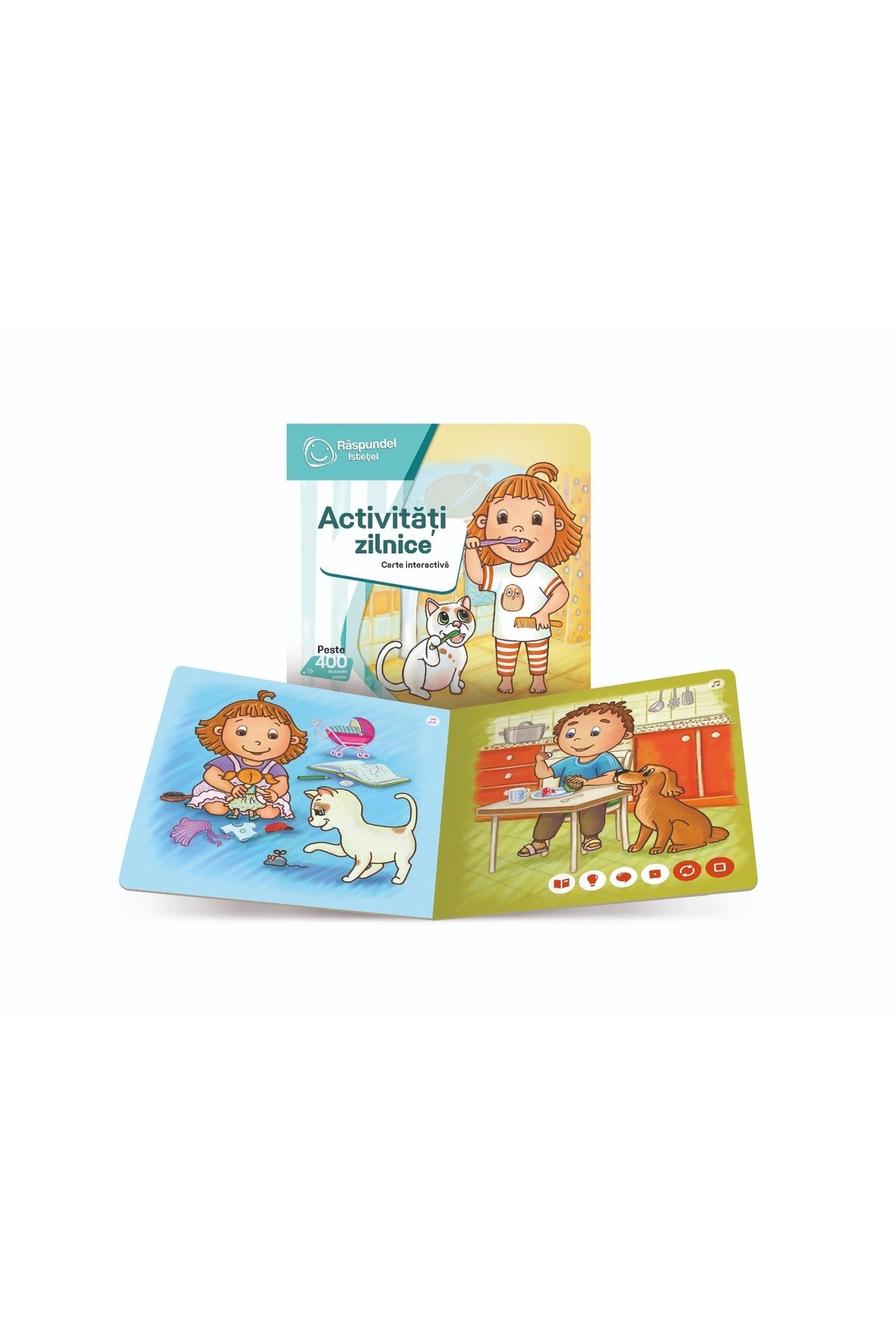 Raspundel Istetel , Βιβλίο καθημερινών δραστηριοτήτων