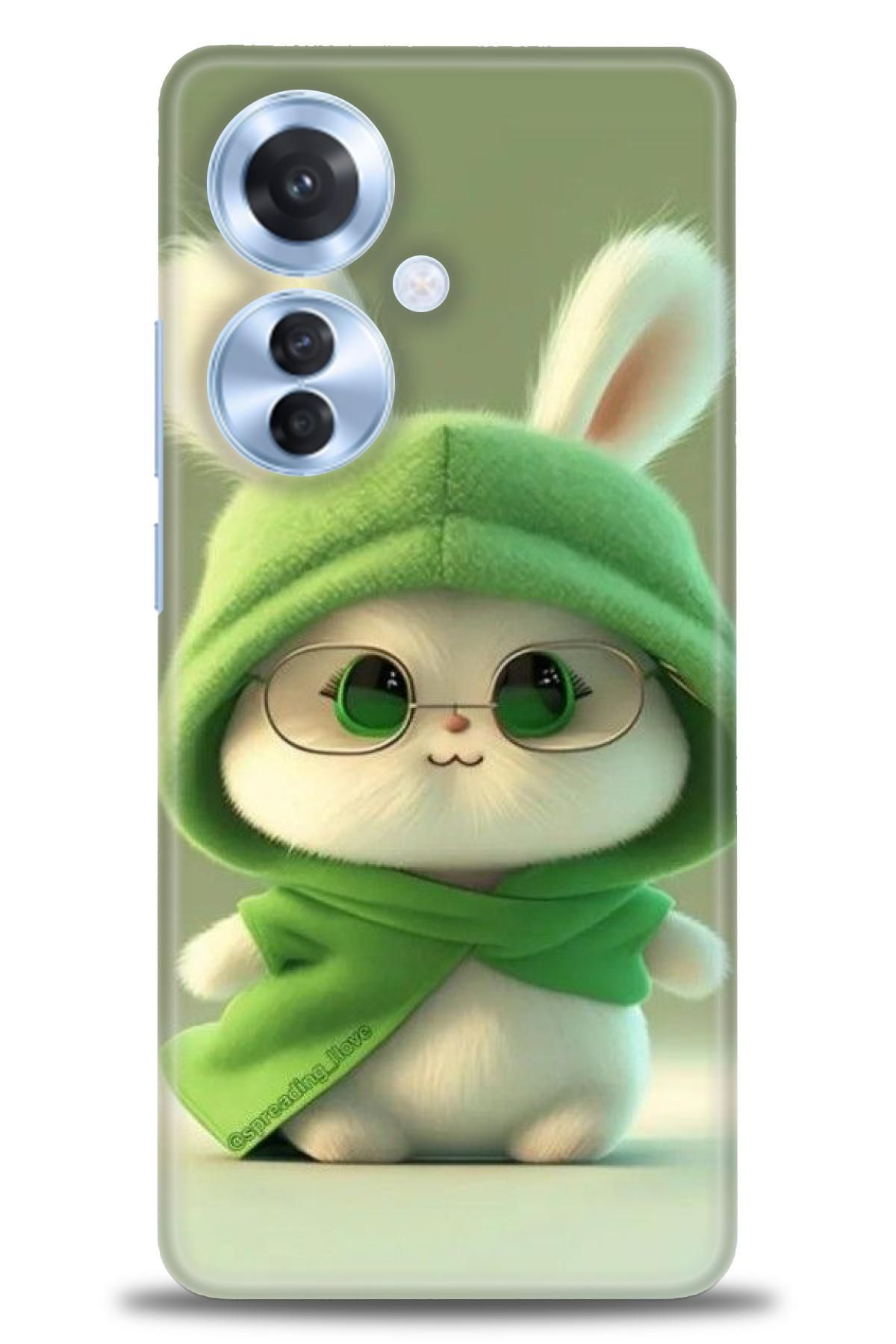 OPPO Reno 11F İle Tam Uyumlu HD Baskılı Desenli Kılıf - Oppo - 592