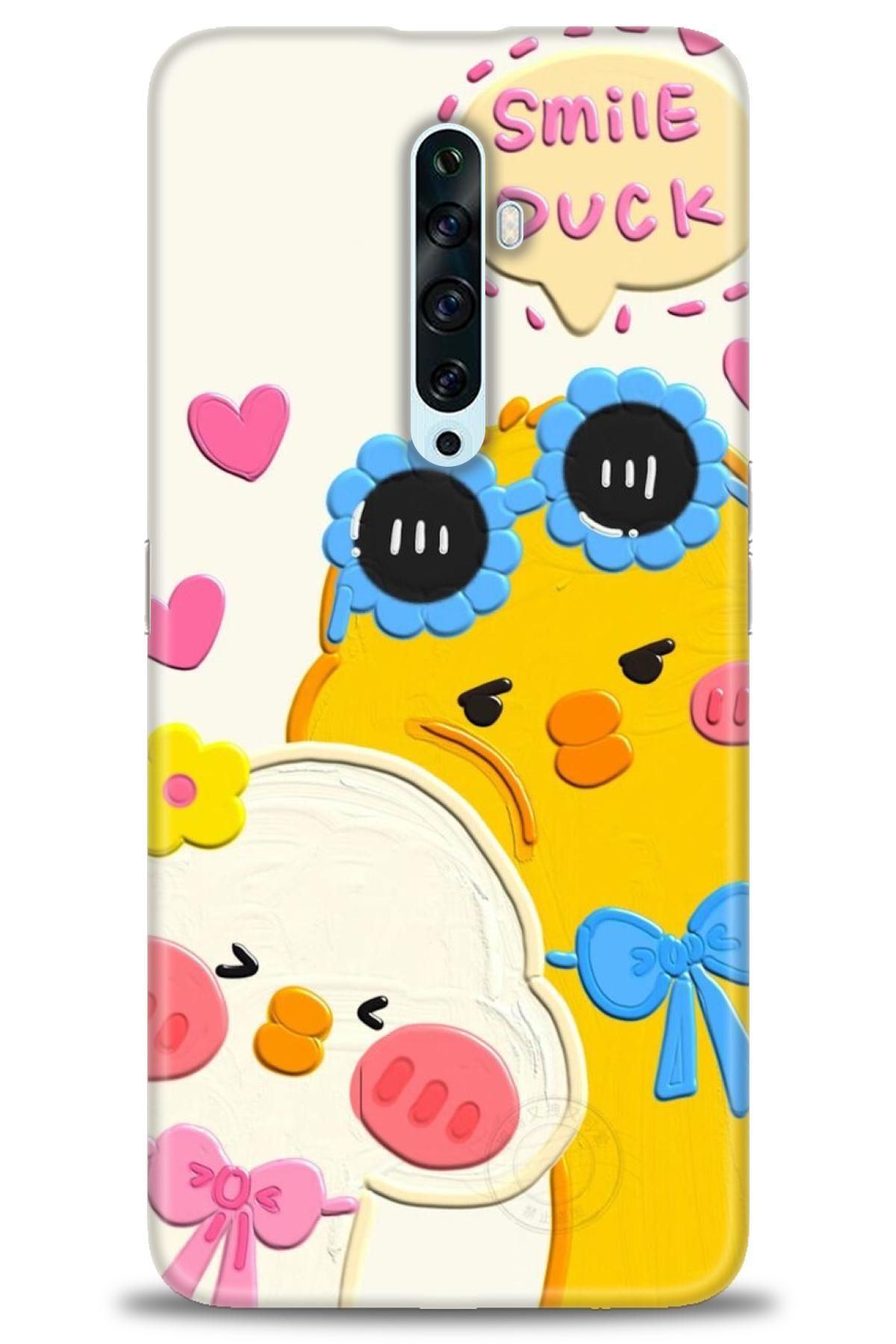 OPPO Reno 2Z İle Tam Uyumlu HD Baskılı Desenli Kılıf - Oppo - 951