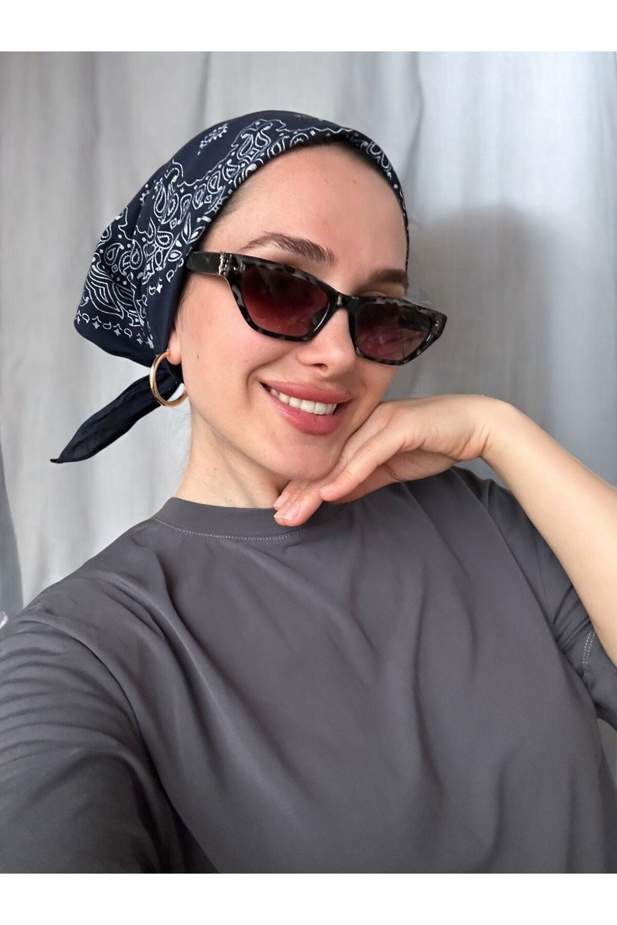 KaryaEyewear Yasel Siyah Leopar Kadın Güneş Gözlüğü