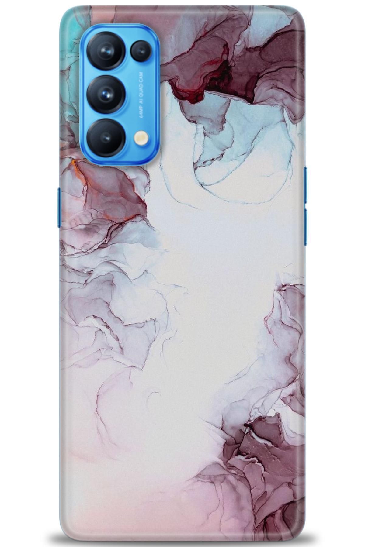OPPO Reno 5 Pro İle Tam Uyumlu HD Baskılı Desenli Kılıf - Oppo - 47