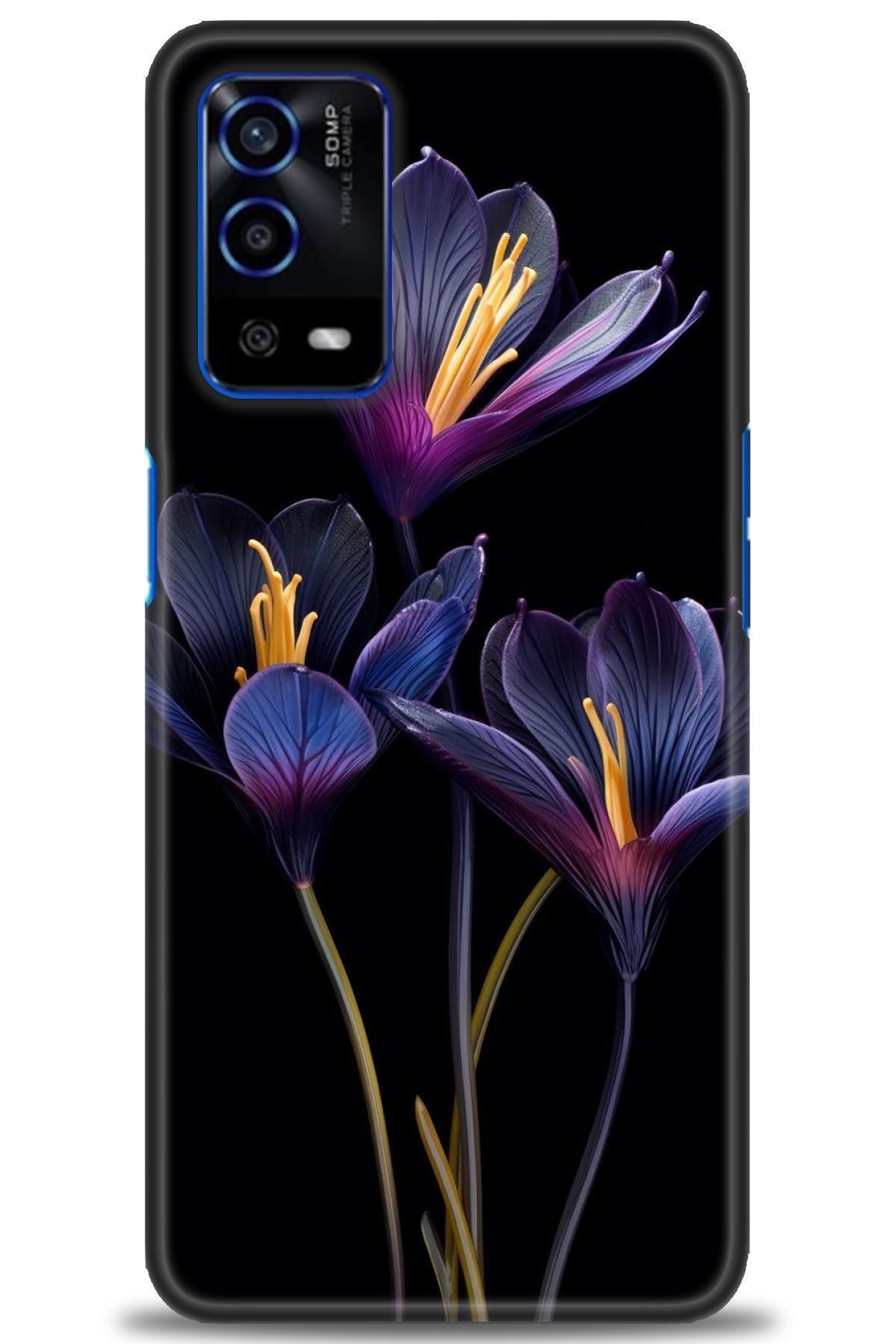 OPPO A55 / A16 İle Tam Uyumlu HD Baskılı Desenli Kılıf - Oppo - 412