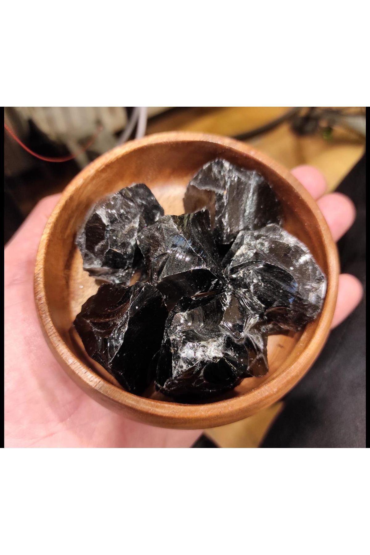 Taş-Mir Obsidyen Taşı Ham Parça ( 1 ad. )