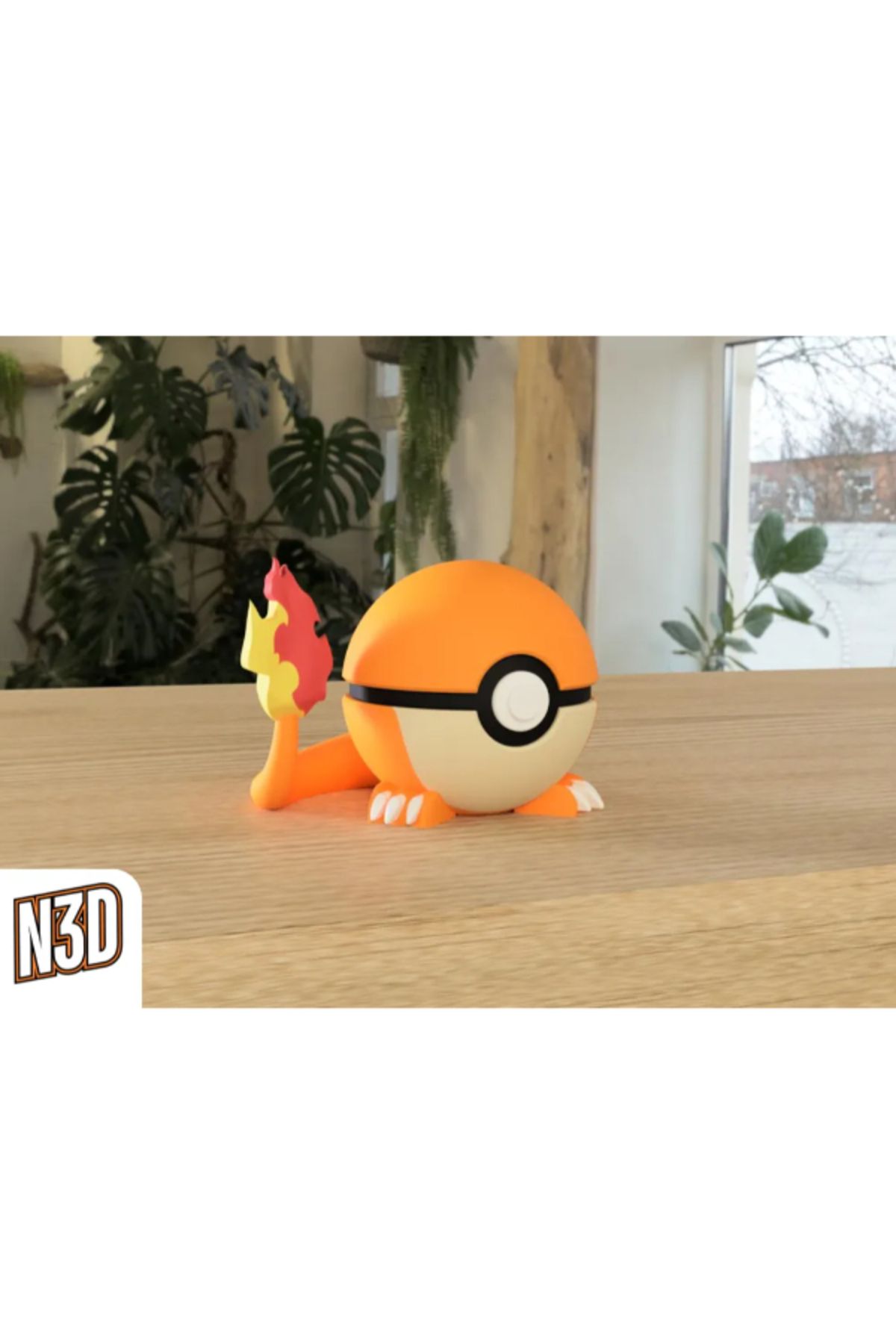 3d model s Charmander Topu - Özgün Tasarım 3D Baskı