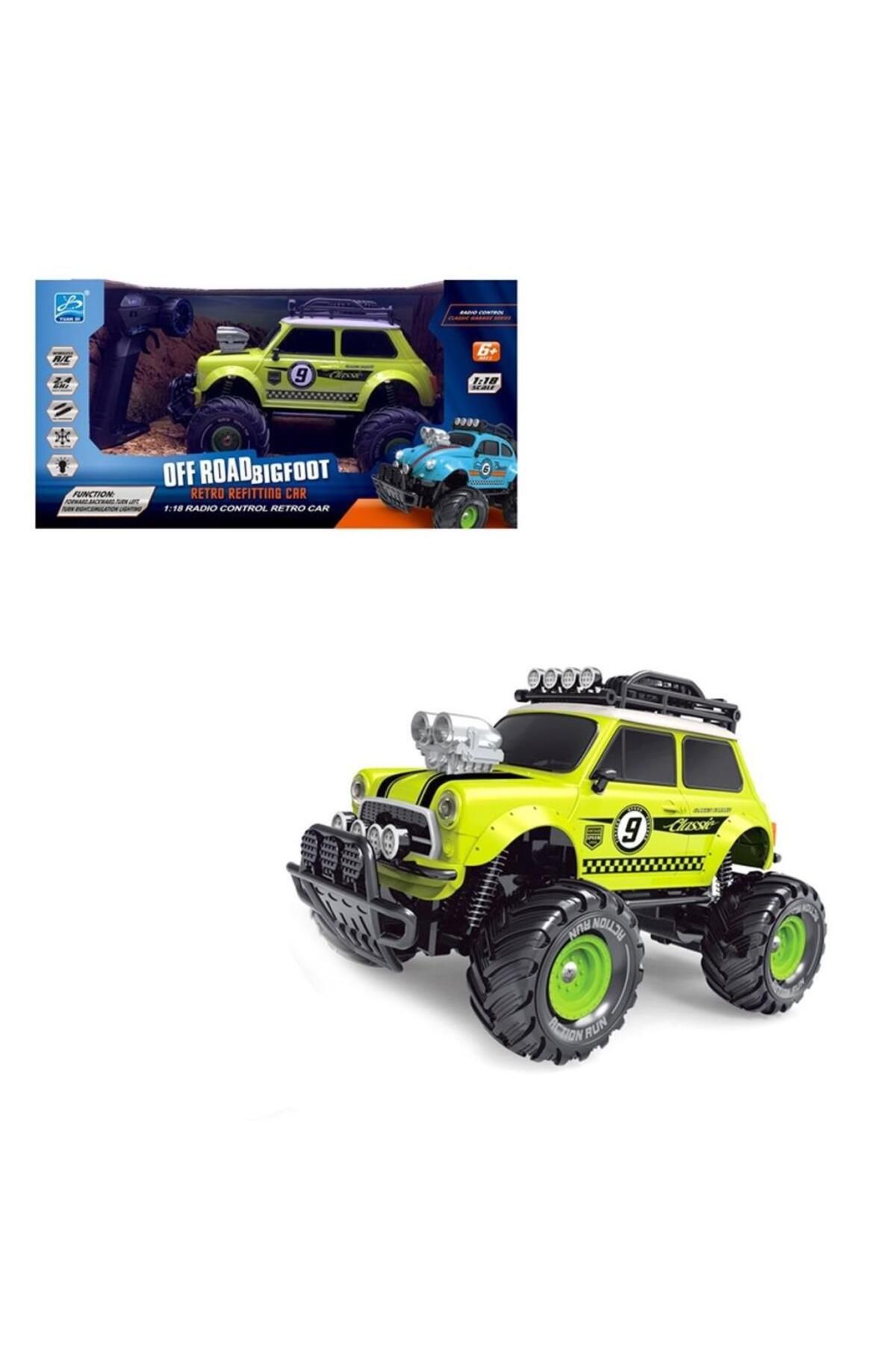 Skygo YD898-MT1820 Uzaktan Kumandalı Full Fonksiyon 1:18 Şarjlı 2.4G Sevimli Off-Road Mini Araba