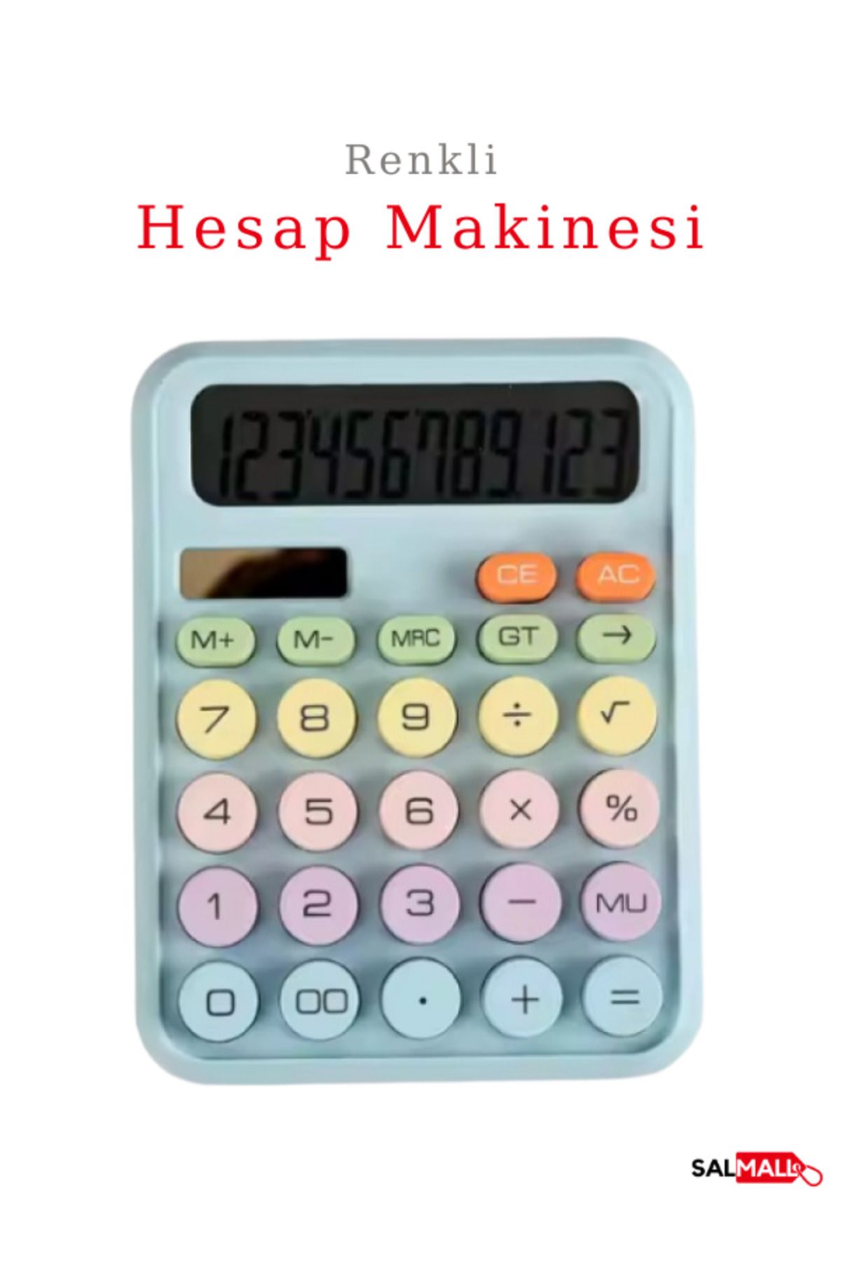 SalMall Renkli Hesap Makinesi