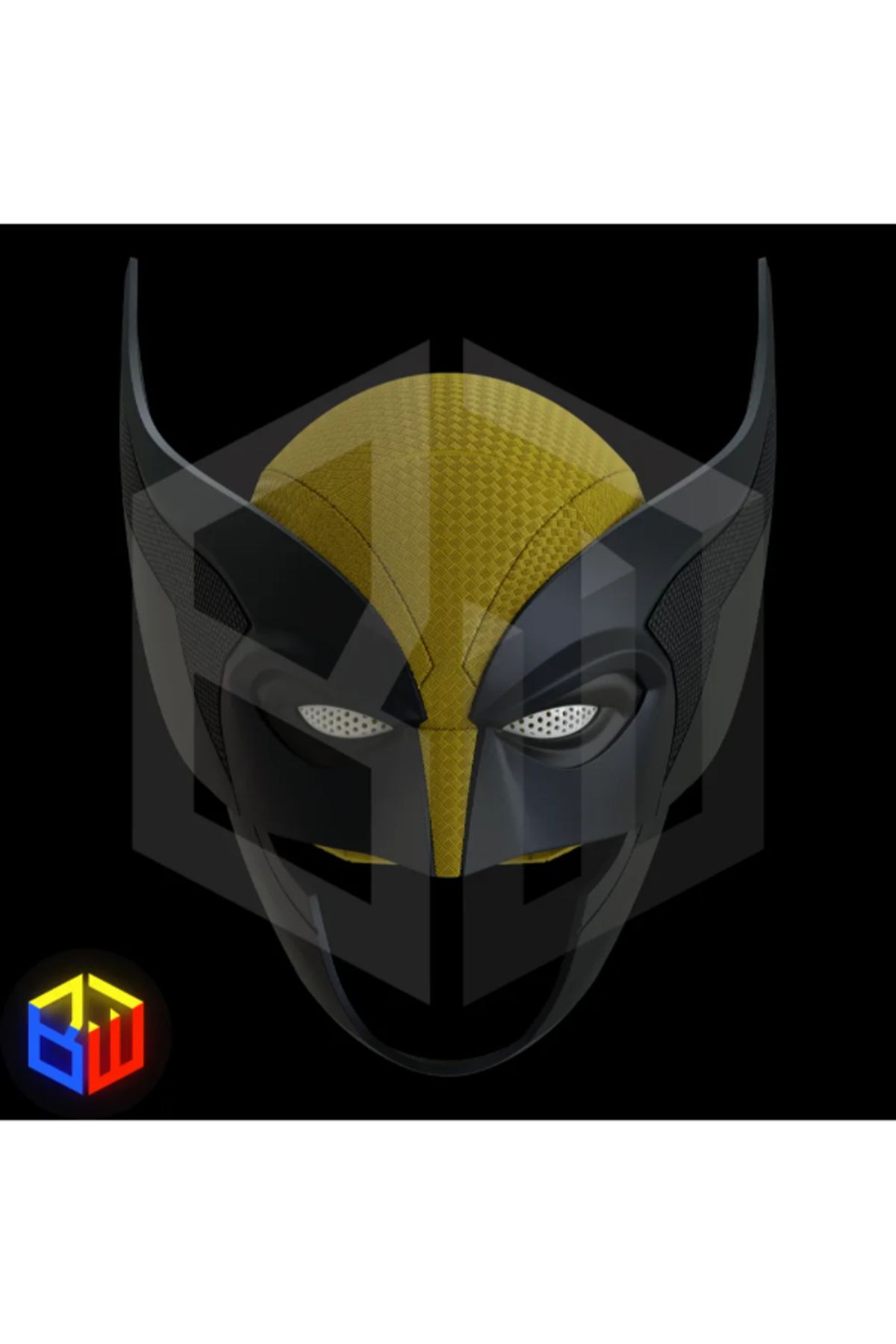 3d model s Wolverine Dokulu Kask V3 - Özgün Tasarım 3D Baskı