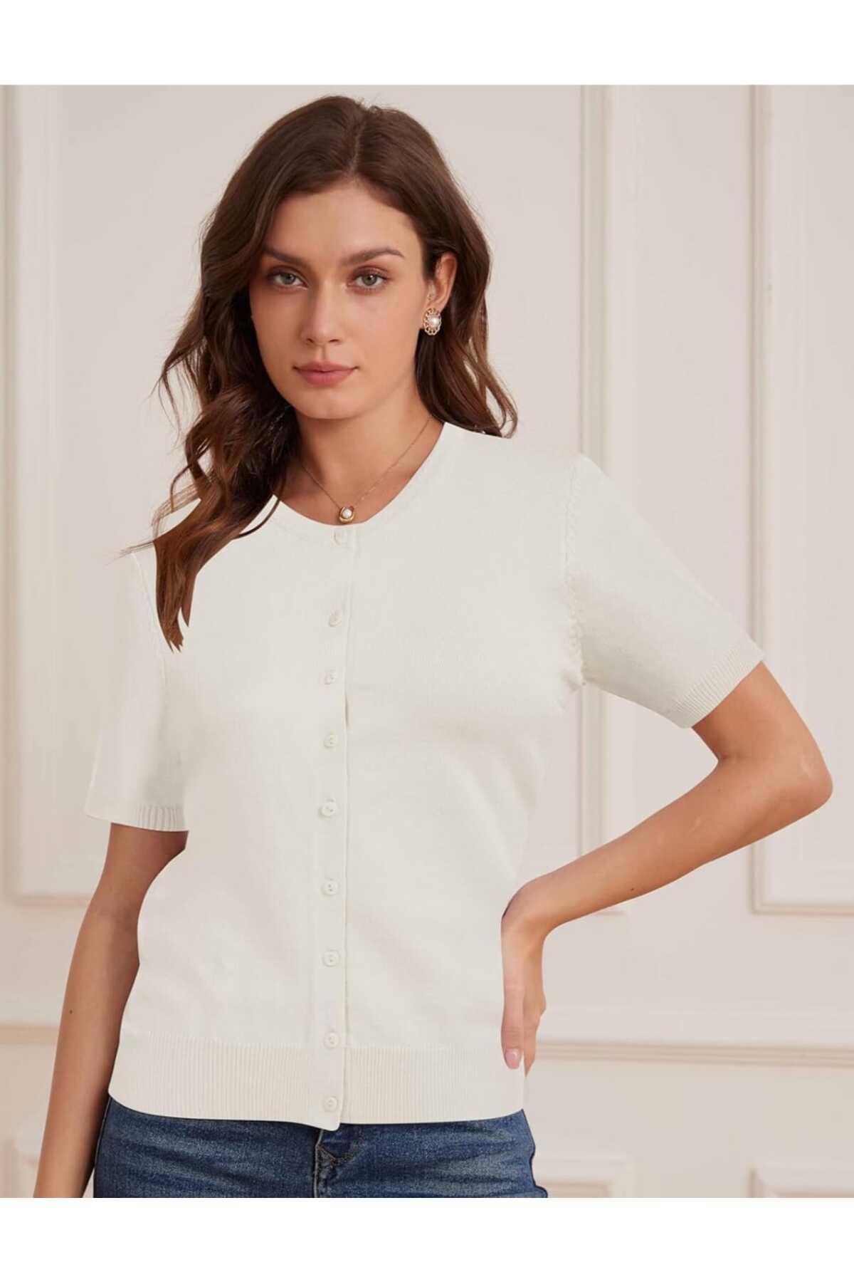 youknitwear you  Mona Triko Hırka - Görsel 3