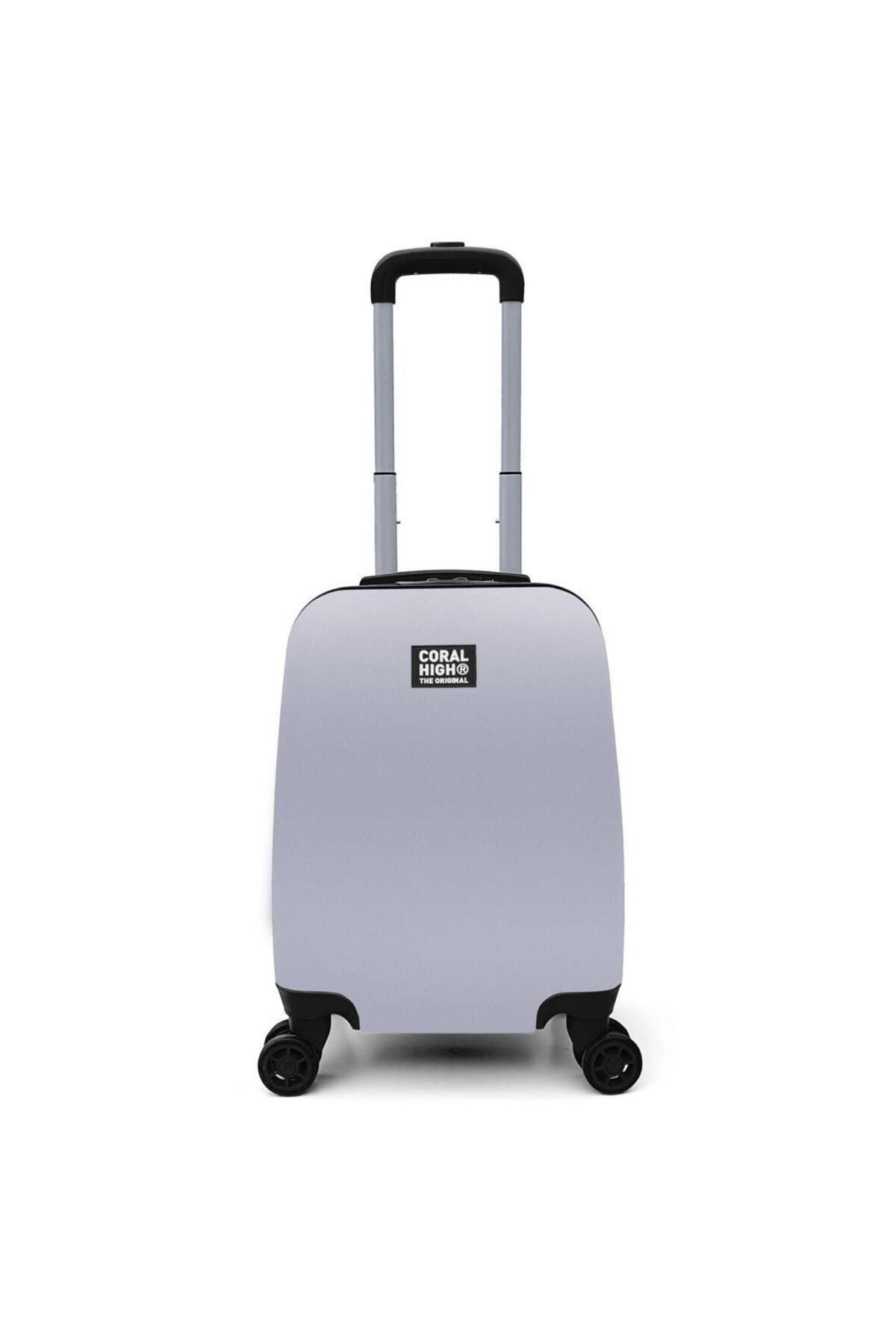 Coral High Minik Boy Çocuk Valizi Gümüş 16508