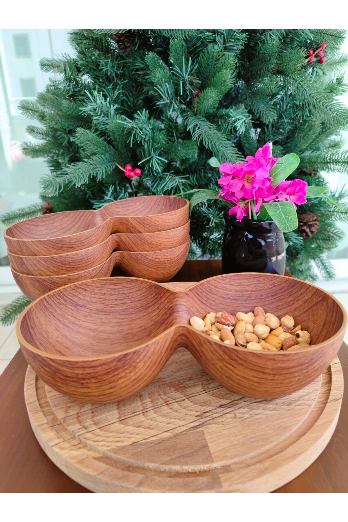 Madame Coco-Oslo Two Compartment Snack Bowl 25cm 5