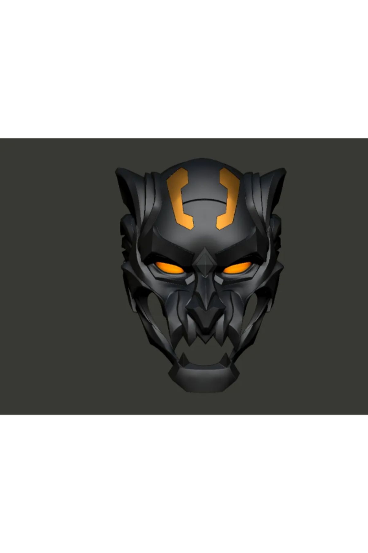 3d model s Dire Wolf Exodus Maske – 3D Baskı Koleksiyon Aksesuarı