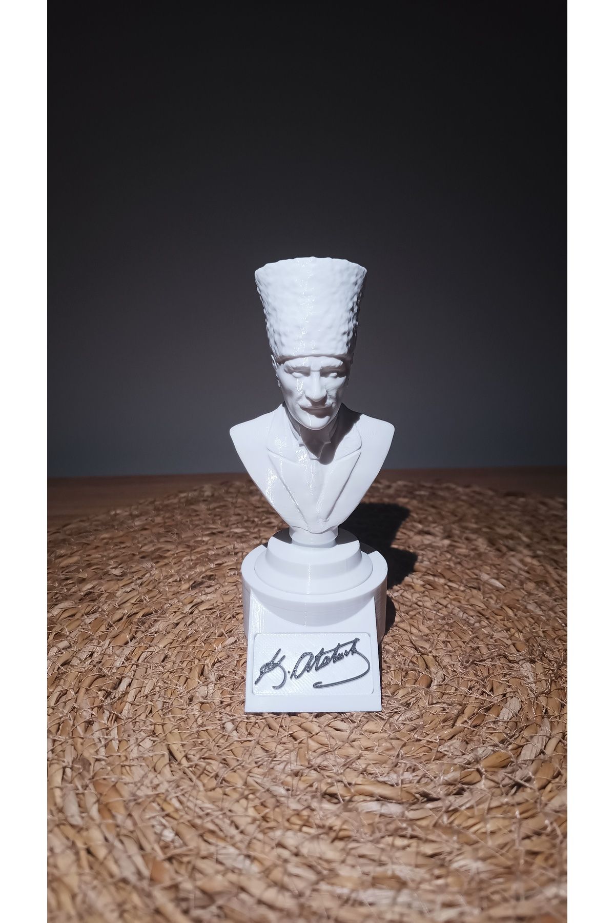 BatuBilge3d İmzalı Dekoratif Atatürk Büstü