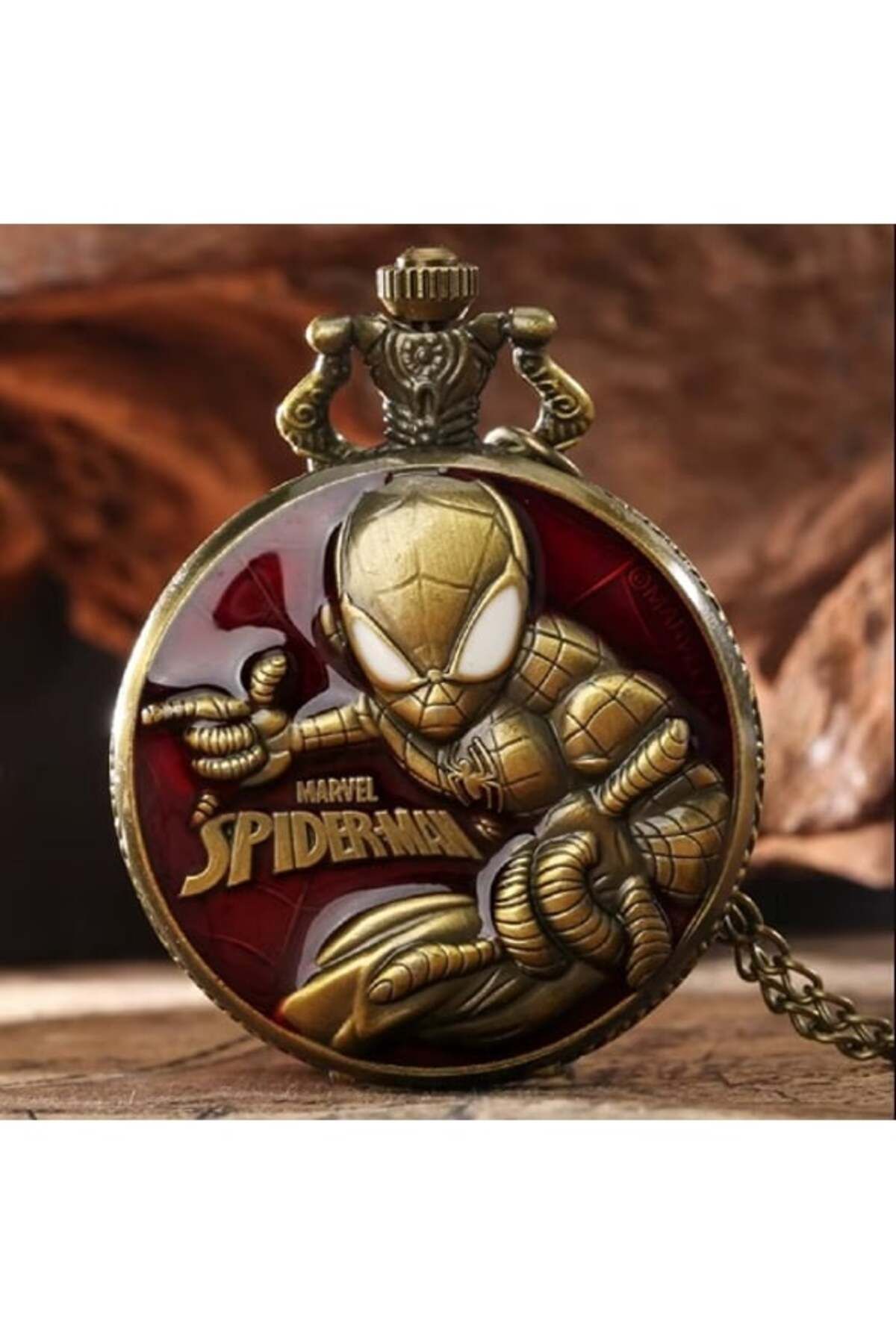 keyfimshop Kişiye Özel Quartz Steampunk Vintage Köstekli Saat