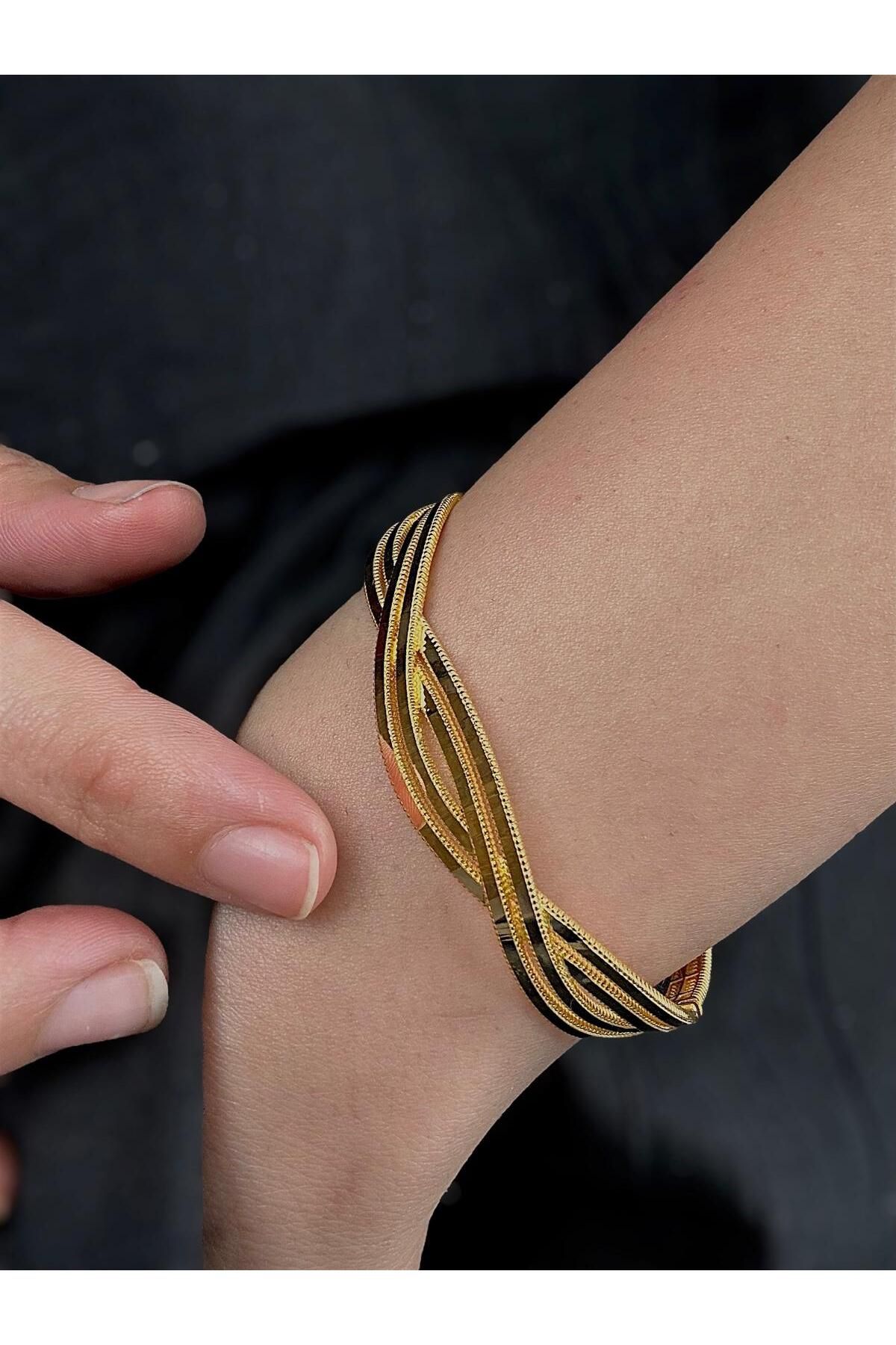 NEW'ORO JEWELRY SARMAŞIK AJDA BİLEZİK