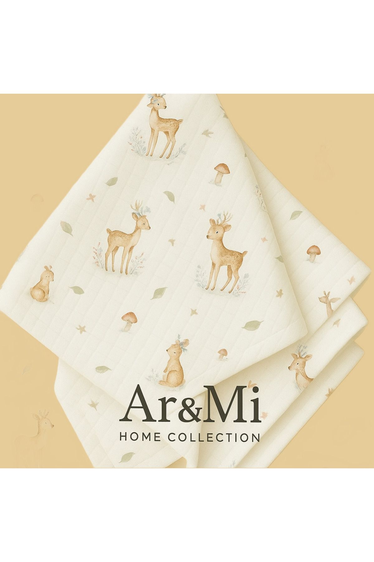 Mihra home colleciton %100 Pamuklu çok amaçlı müslin yenidoğan bebek örtüsü