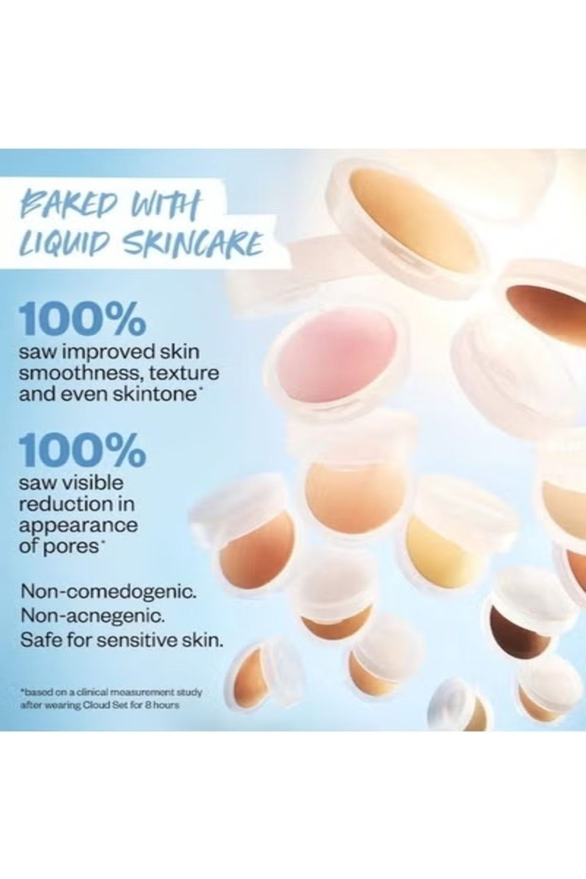 KOSAS-Cloud Set Baked Setting & Smoothing Talc-, Feathery - Sheer Light Medium 9.5g 8