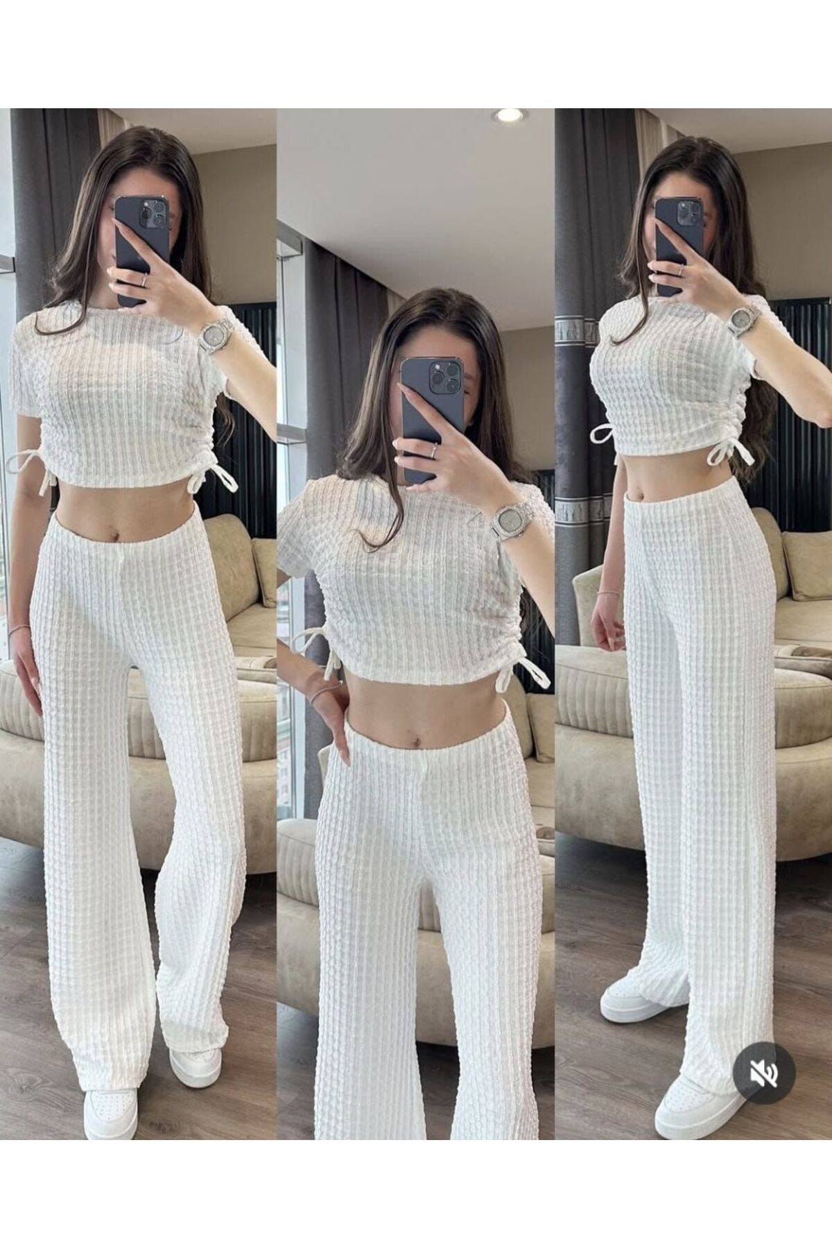 Zirova Fashion Gofre takım